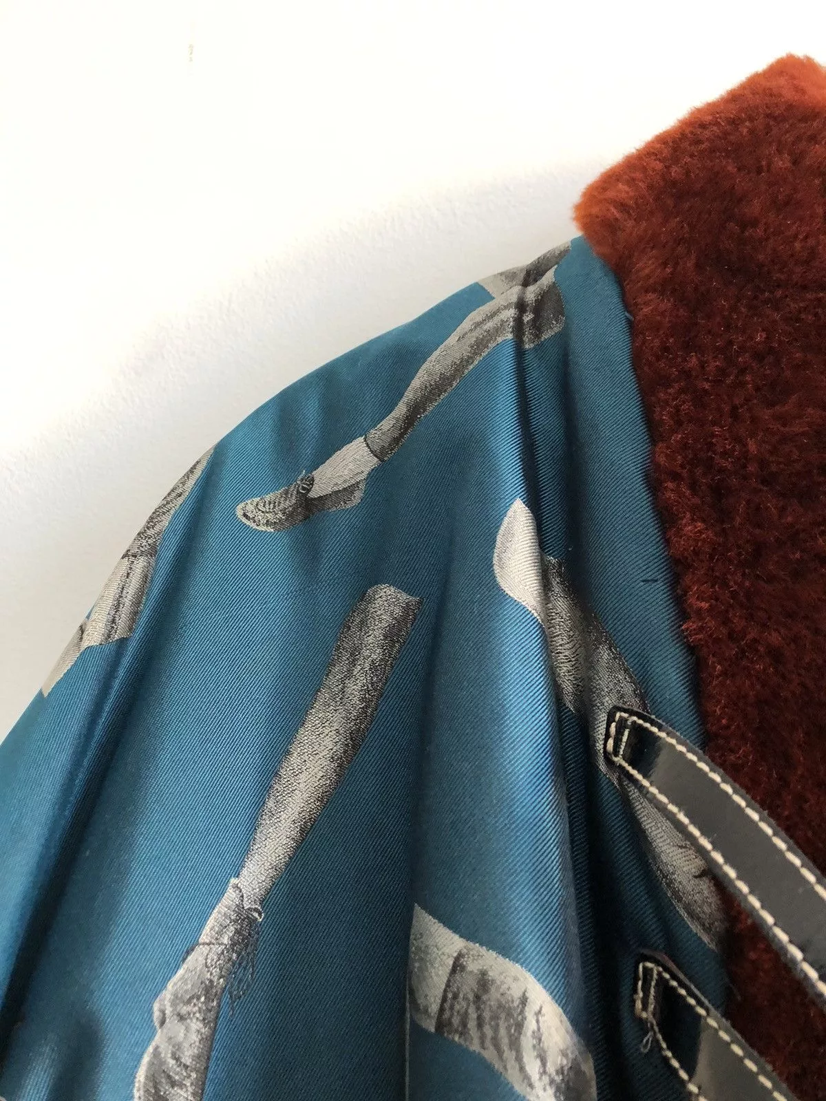 Jean Paul Gaultier Heavy Coats Jean Paul Gaultier aw 92 french cancan kimono coat Blue