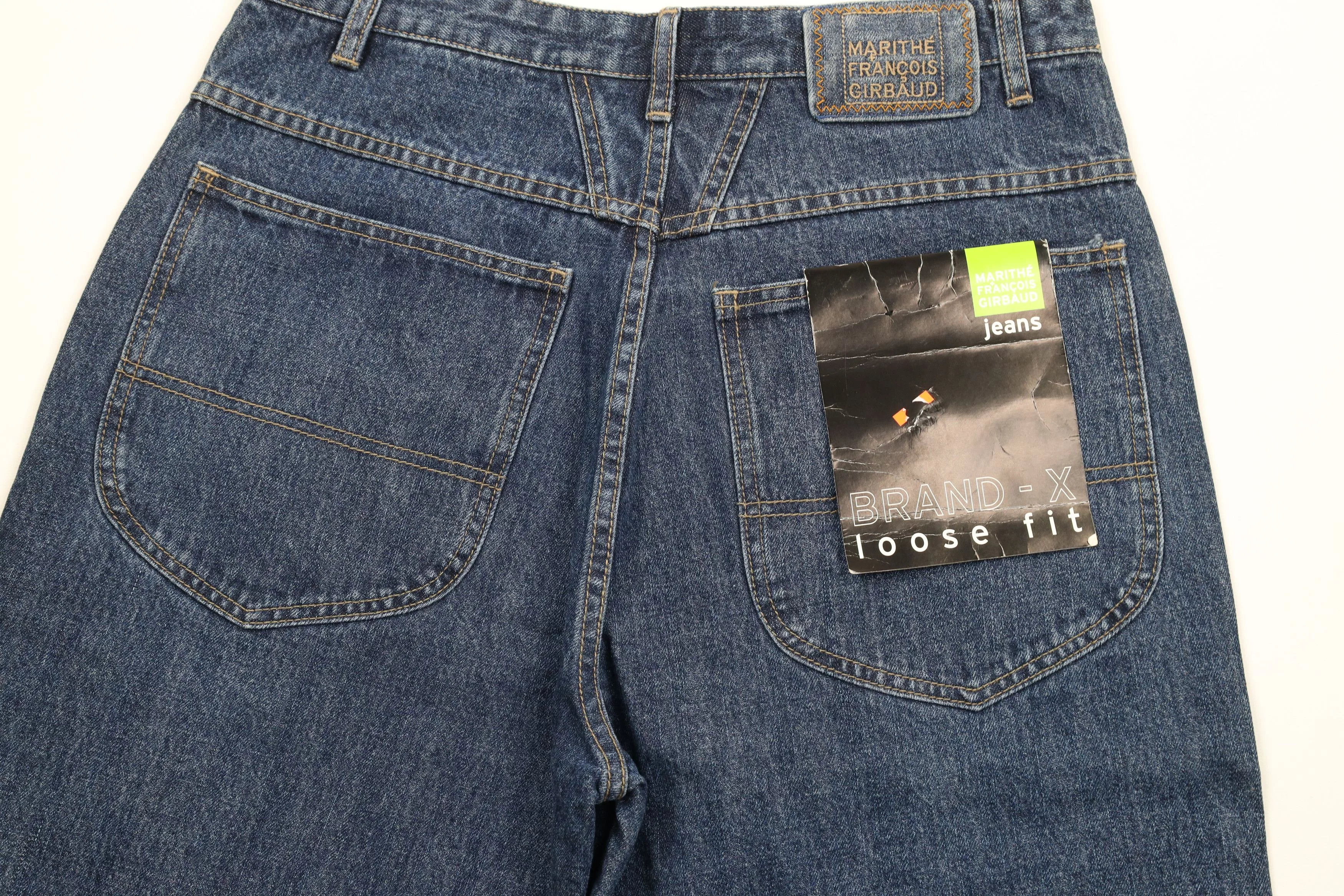 Marithe + Francois Girbaud Shorts Marithe + Francois Girbaud × Vintage Deadstock Vintage Marithe Francois Girbaud Denim Jean Shorts Blue