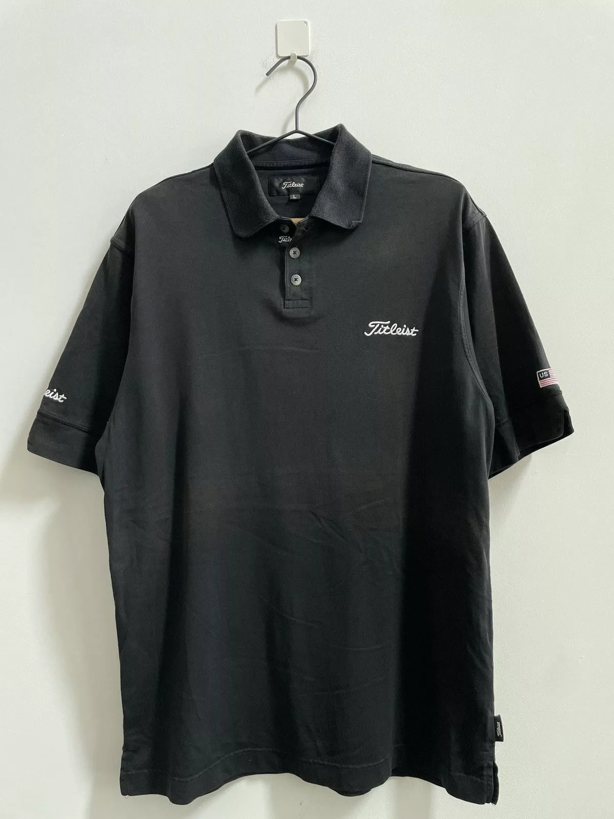 Titleist Polos Titleist Polo Tee Black