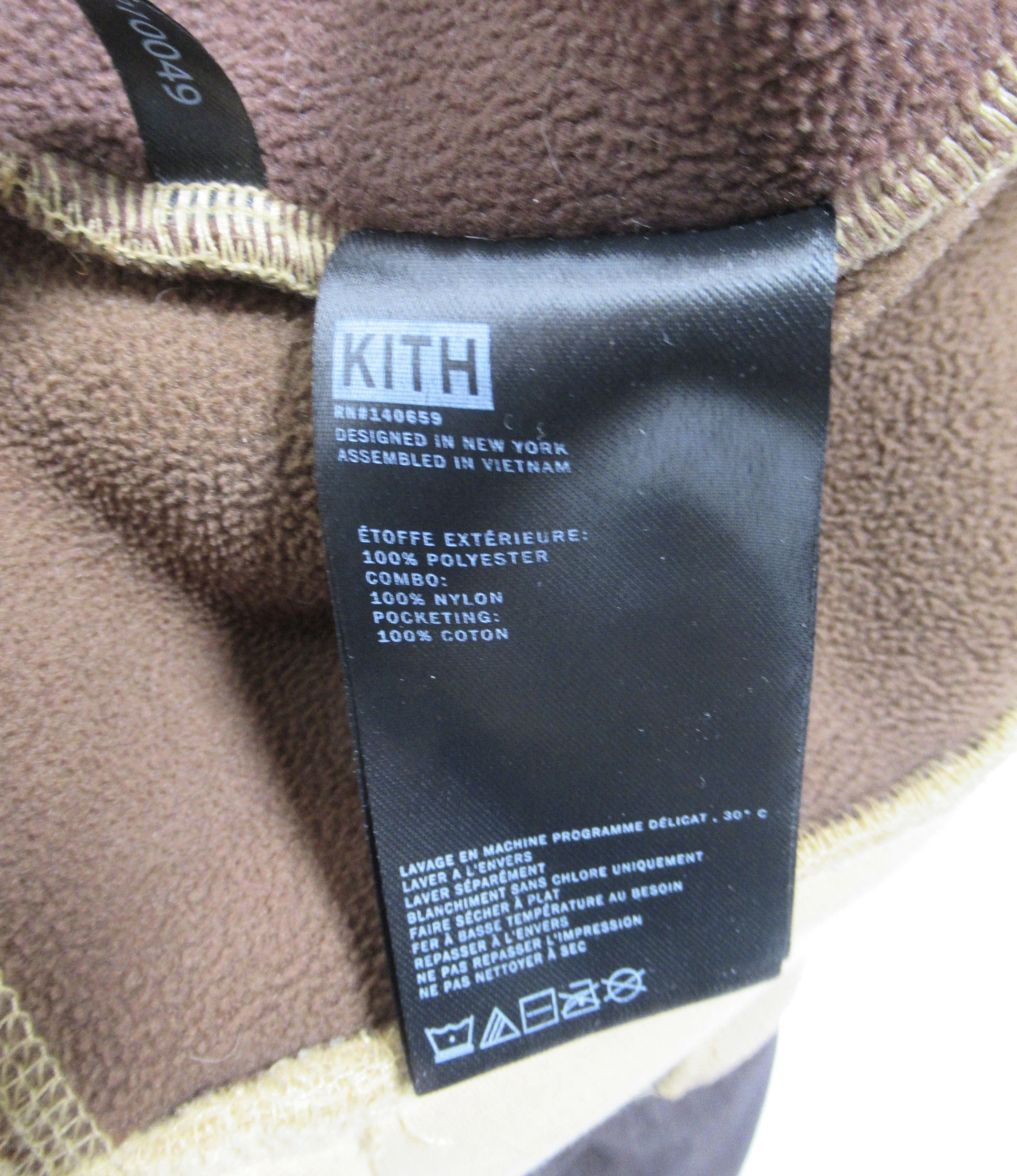 Kith Bombers Kith Men's Pinehurst Bonded Sherpa Full Zip KHM010049 Multi