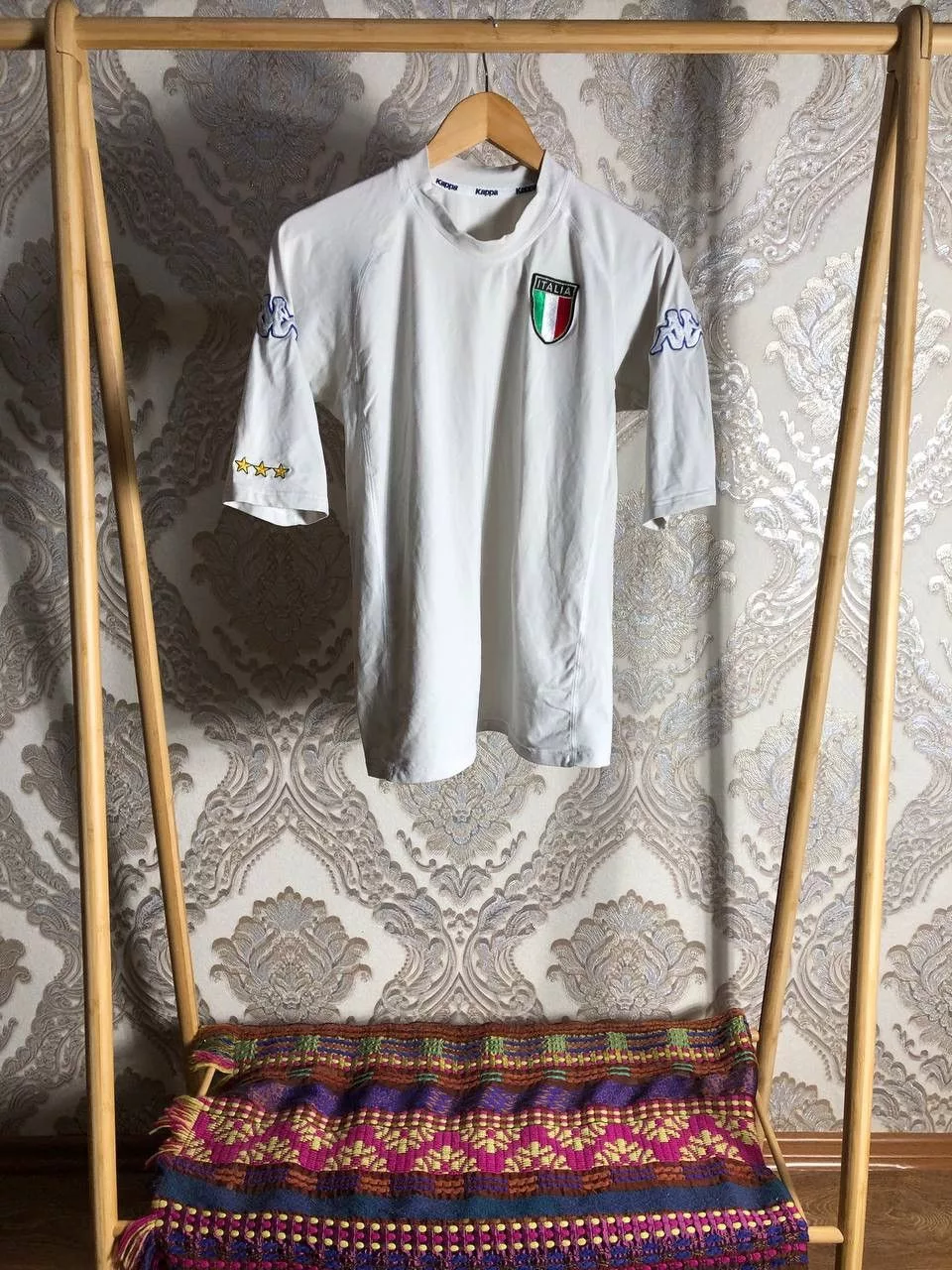 Kappa Jerseys Kappa × Vintage VERY RARE KAPPA ITALLY GARA SOCCER JERSEY RETRO Y2K 90s EURO White Streetwear