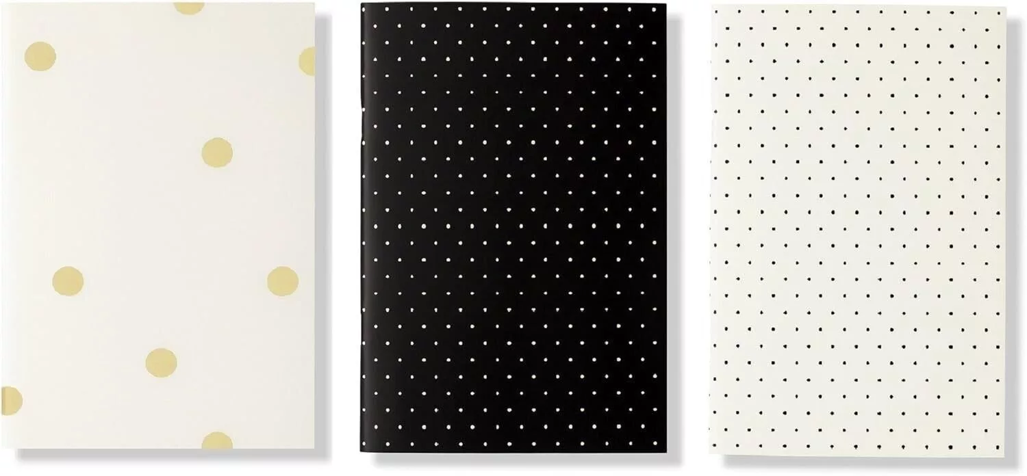 Kate Spade Miscellaneous Kate Spade Notebook Set, 3-Pack Lined Travel Journals 80 Pgs Multi
