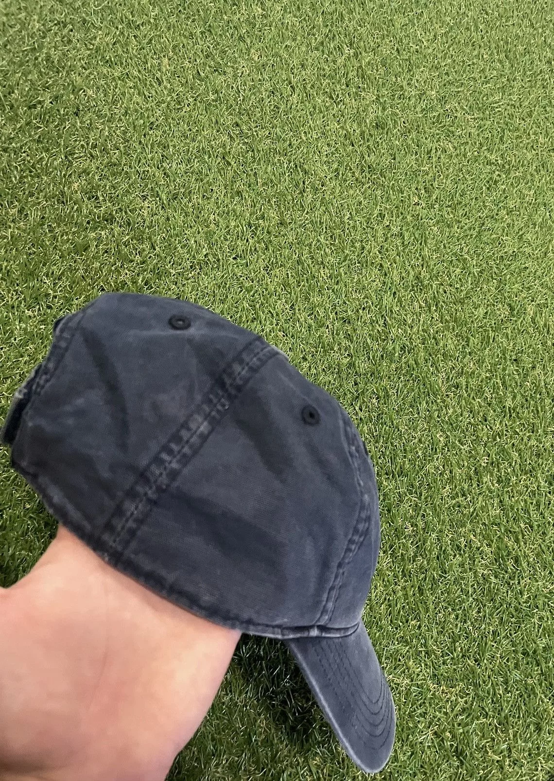 Carhartt Hats Carhartt × Vintage Vintage Cathartt cap distressed Blue