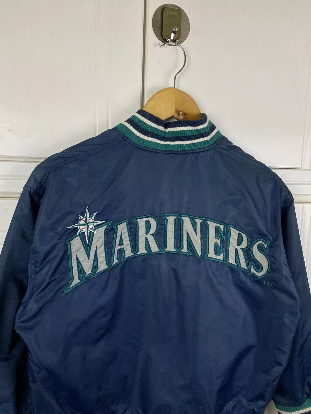 MLB Bombers MLB × Vintage Vintage MLB Bomber Jacket Mariners Blue