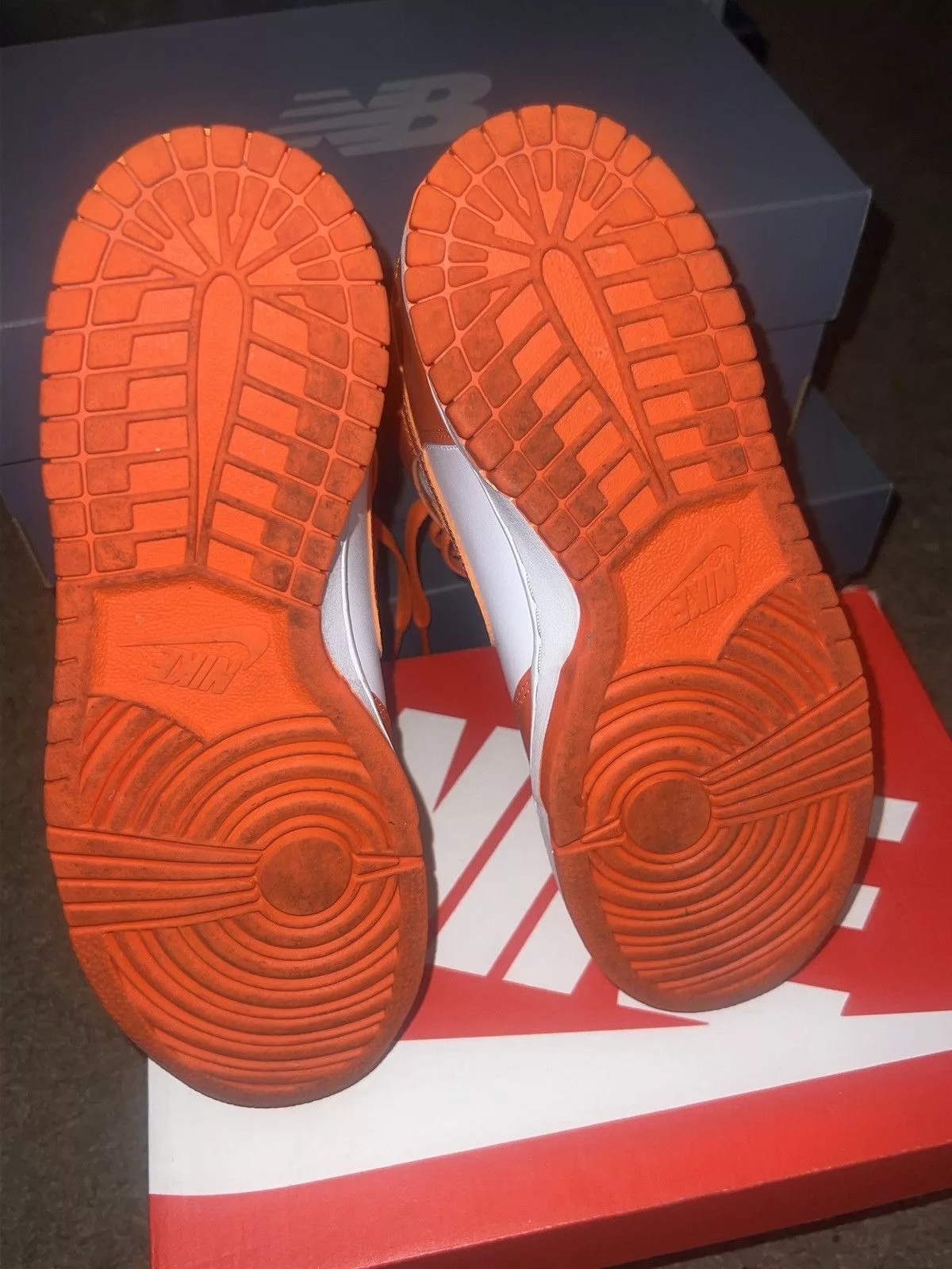 Nike Hi Top Sneakers Nike Syracuse dunk high gs Orange