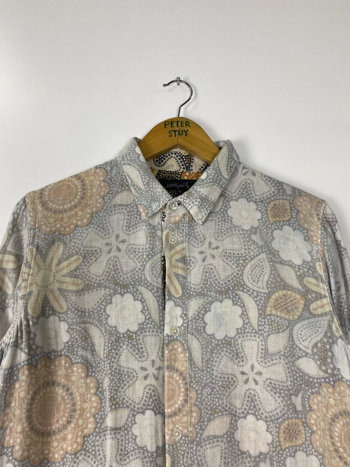 Vintage Shirts Button Ups Vintage Lukh & Jean Button up White