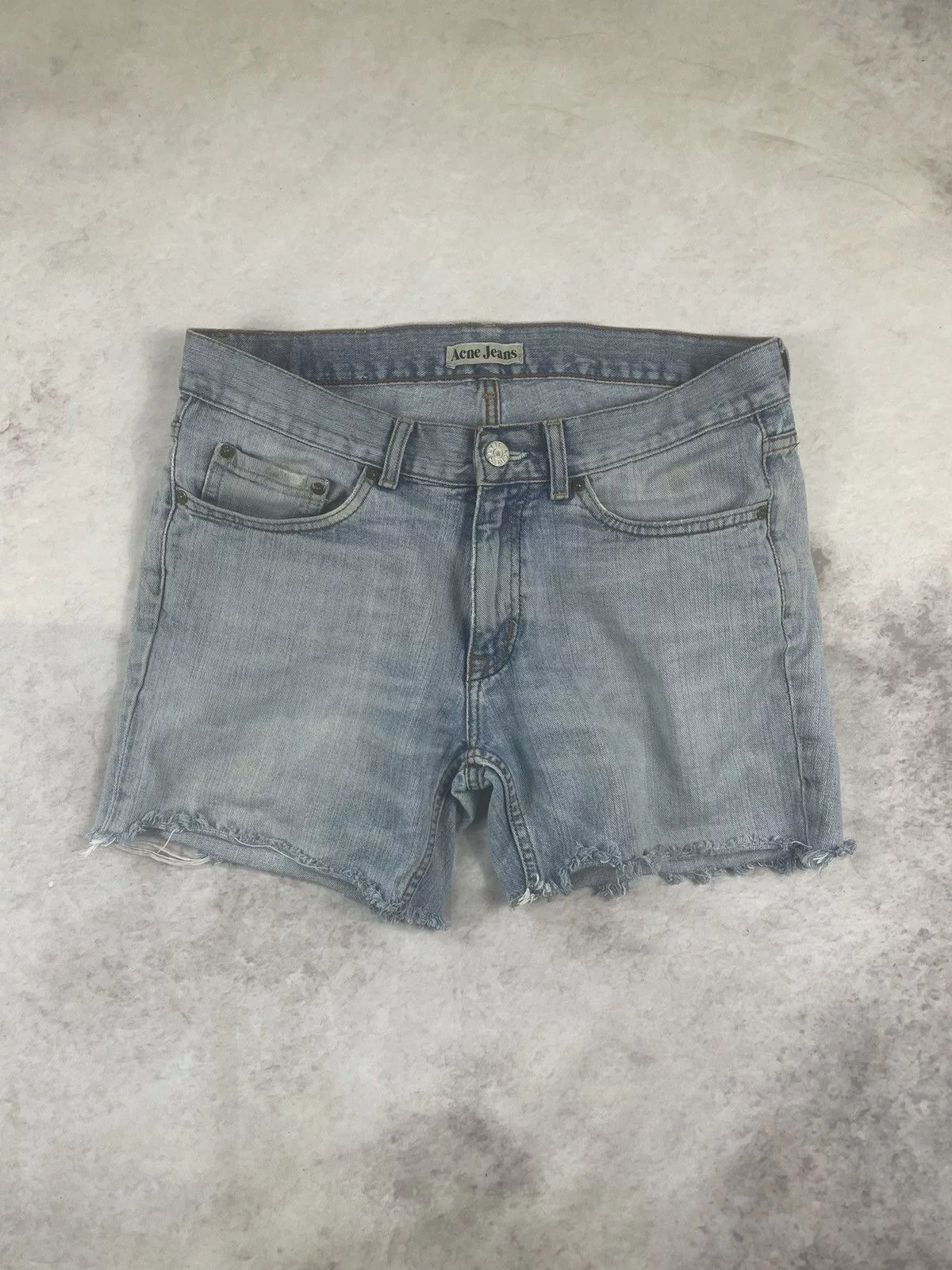 Acne Studios Shorts Acne studios jeans denim shorts pants pant drill y2k Blue Streetwear