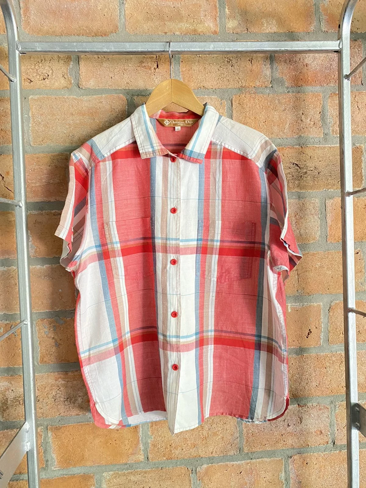 Dior Button Ups Christian Dior shirt Red