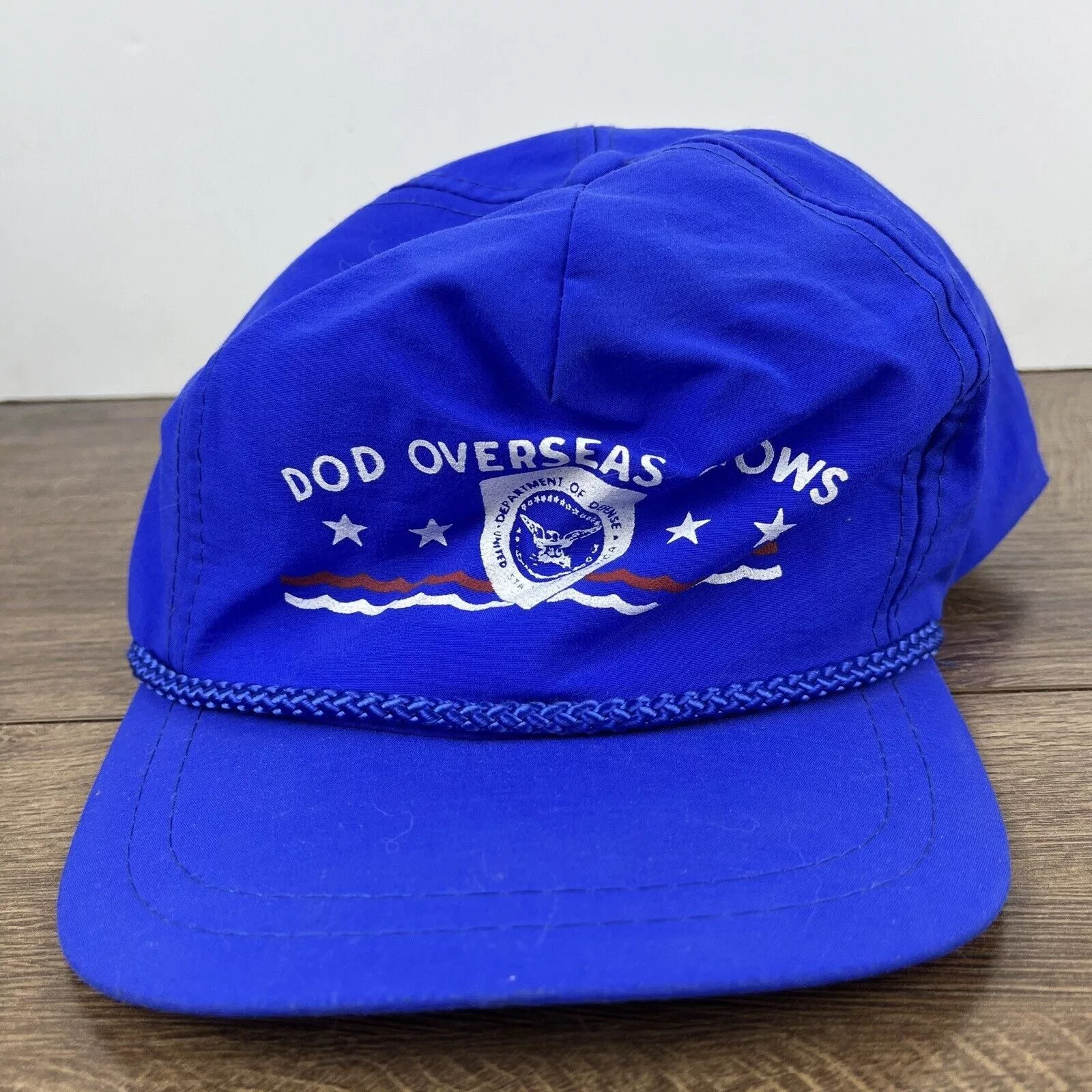 Other Hats Other DOD Overseas Shows Hat DOD Blue Hat Snapback Adjustable Adul