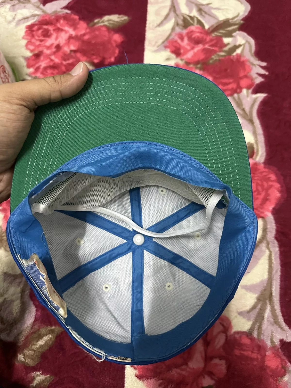 Descente Hats Descente Vintage Chunichi Dragons Fitted Hat Blue