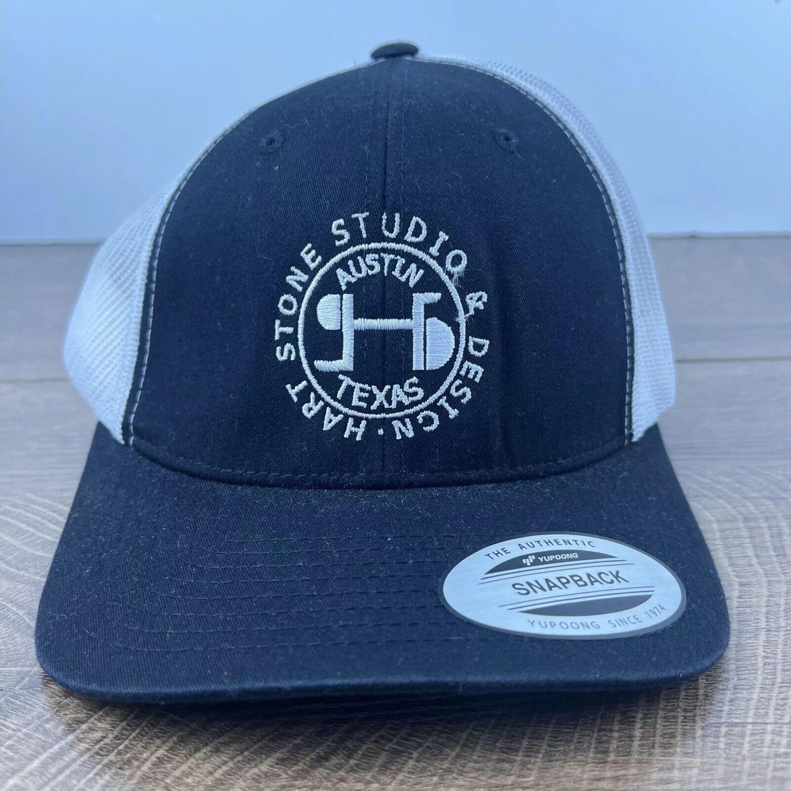 Other Hats Other Hart Stone Studio & Design Snapback Hat Black Hat Adjustable