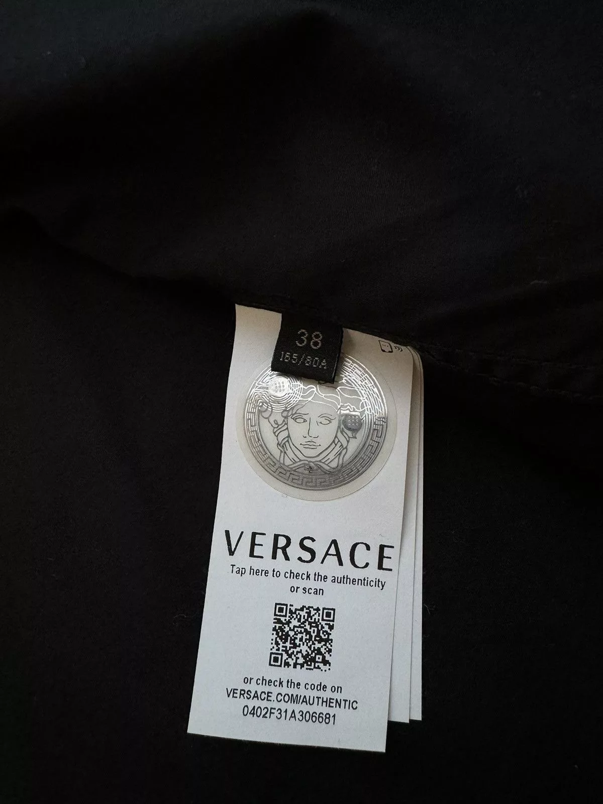 Versace Shirts Button Ups Versace shirt Black