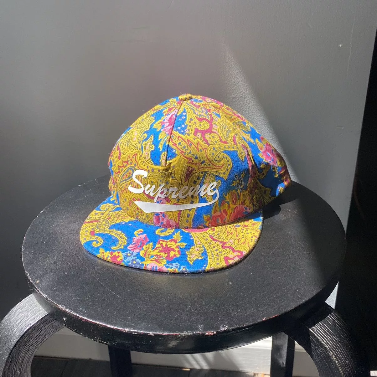 Supreme Hats Supreme Paisley 5-Panel Hat Multi