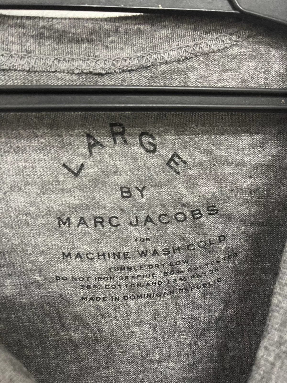 Marc Jacobs Short Sleeve T Shirts Marc Jacobs × Playboy Marc Jacobs Playboy Designer Against Aids Rayon Blend Shirt Gray
