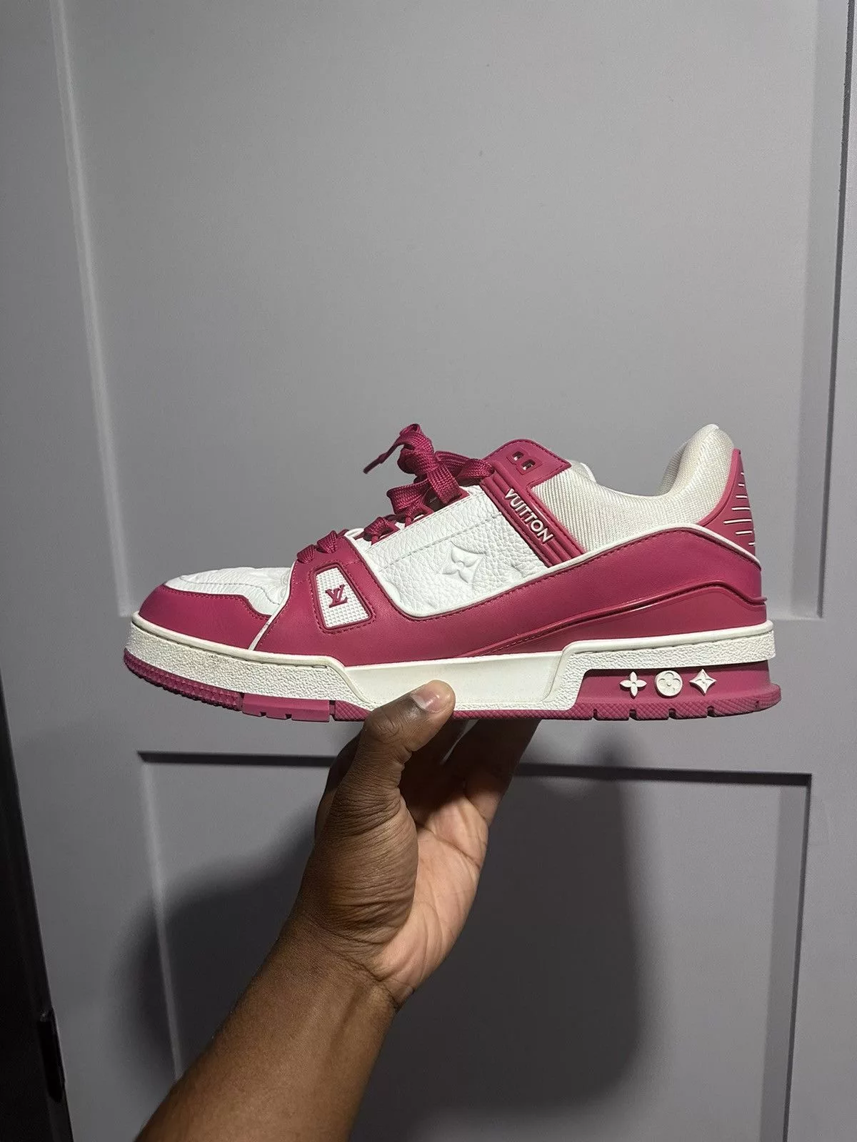 Louis Vuitton Low Top Sneakers Louis Vuitton Trainer Pink