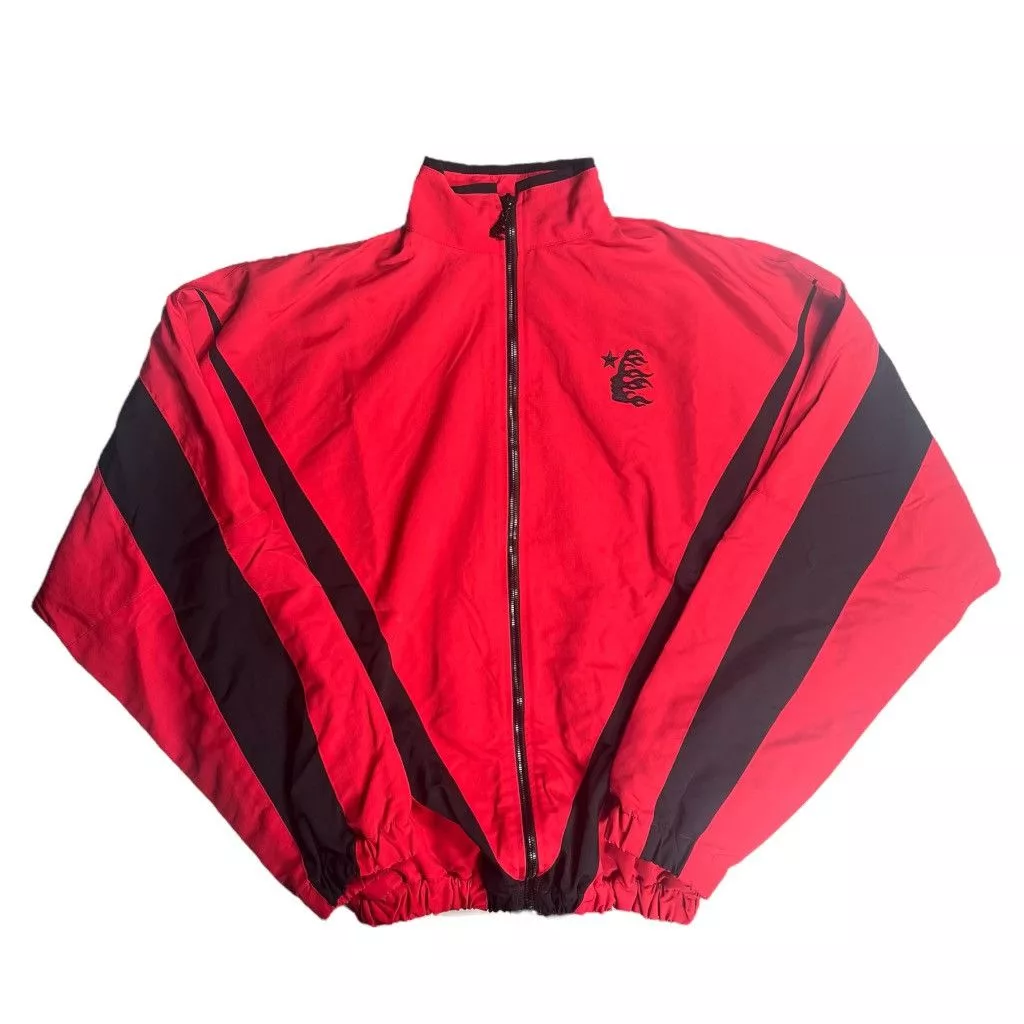 HELLSTAR Sweatshirts Hoodies Hellstar Thriller Track Jacket Red