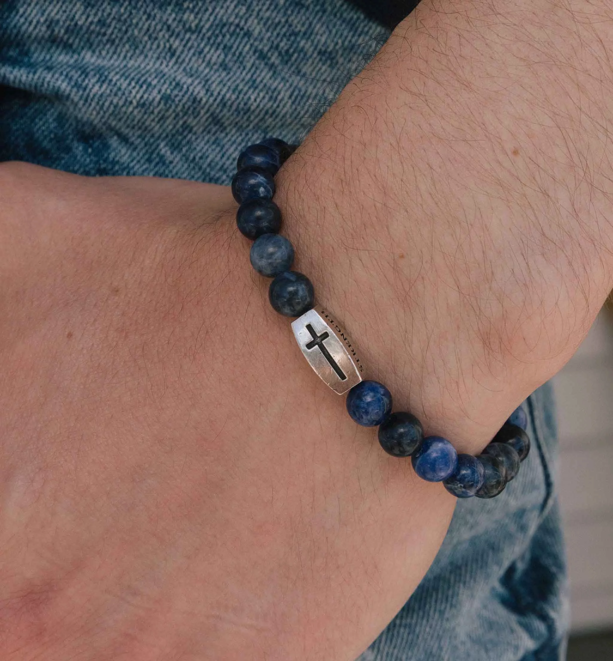 Divine Protection Sodalite Stretch Bracelet