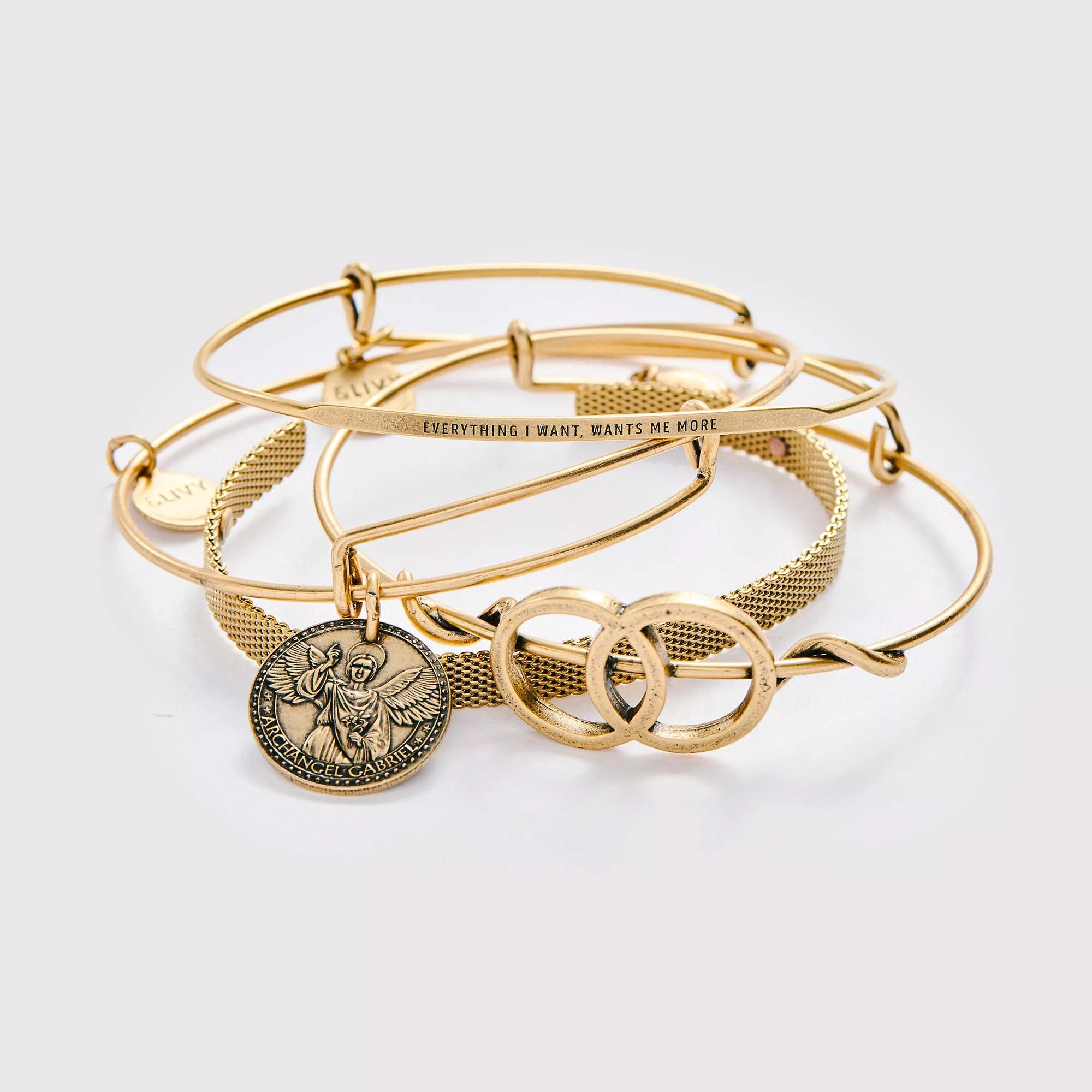 Layered spiritual bracelet stack for confidence and alignment