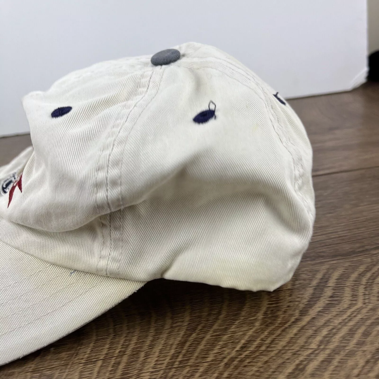 Other Hats Other Crow River Golf Club 1938 Hat Crow White Hat Adjustable Adul