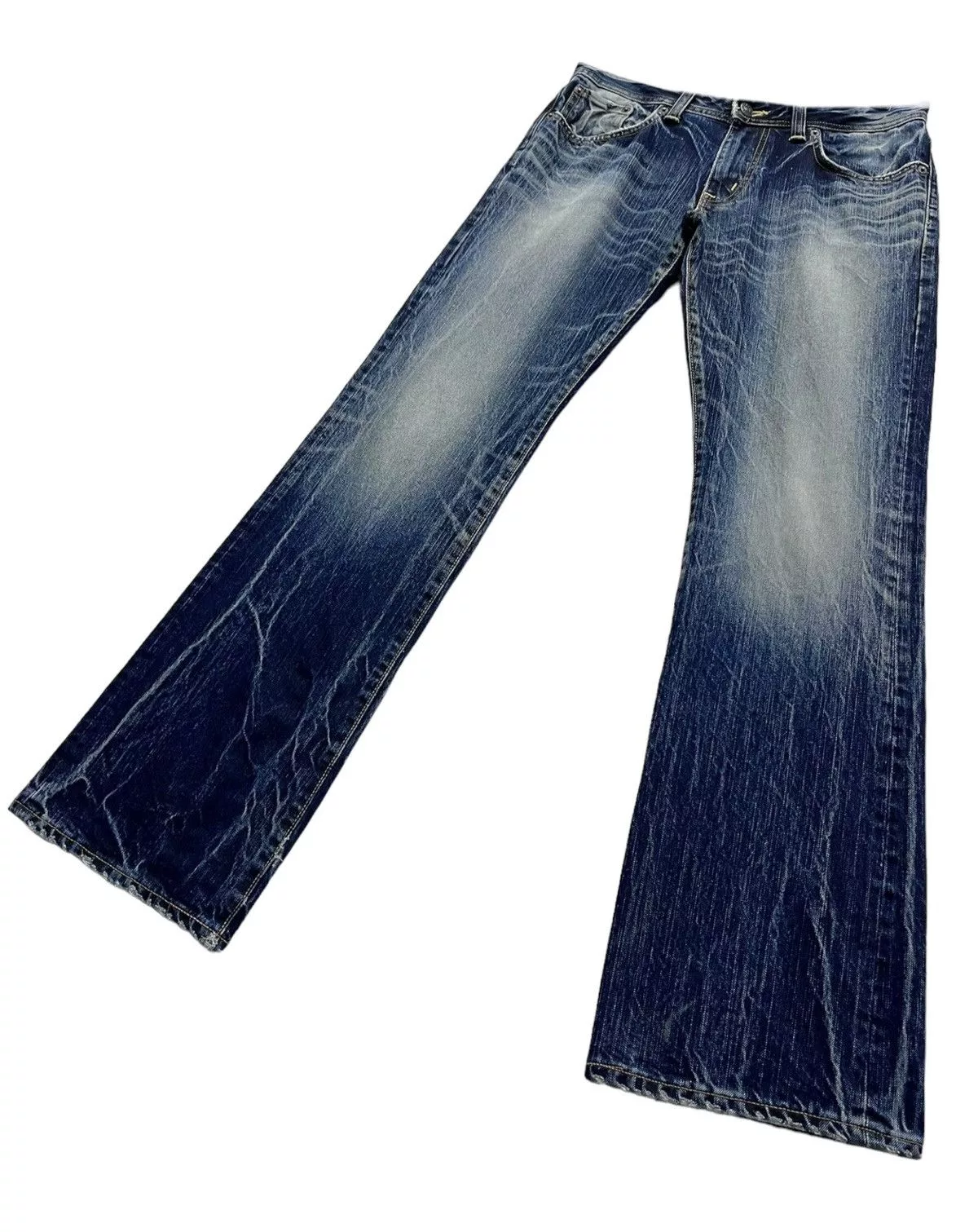 Edwin Denim Edwin × Vintage EDWIN REBEL FLARE VINTAGE Mudmax Blue Punk Lightning Whisker
