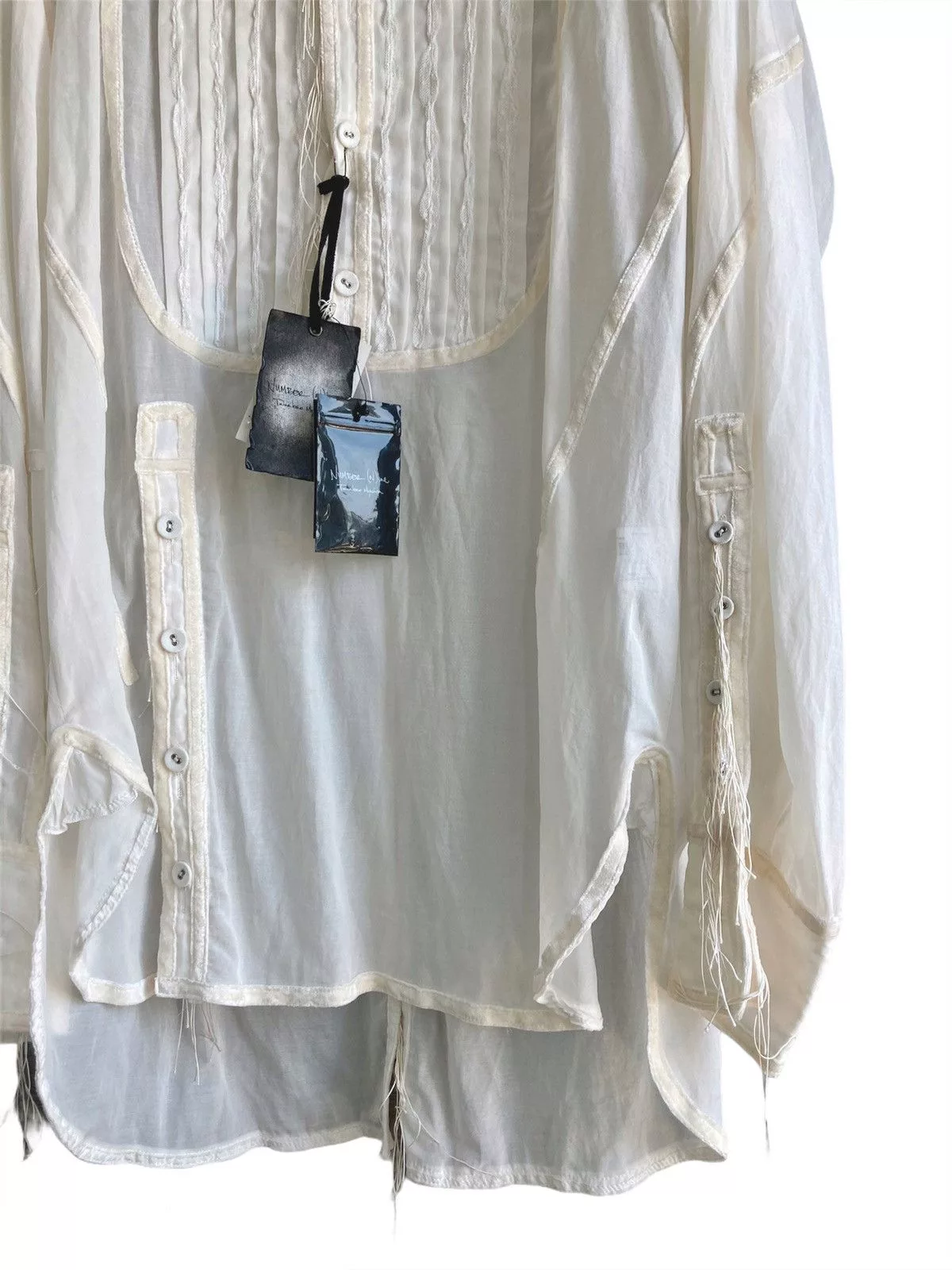 Number (N)ine Shirts Button Ups Number (N)ine × Takahiromiyashita The Soloist. ❌A closed feeling 09AW number nine White