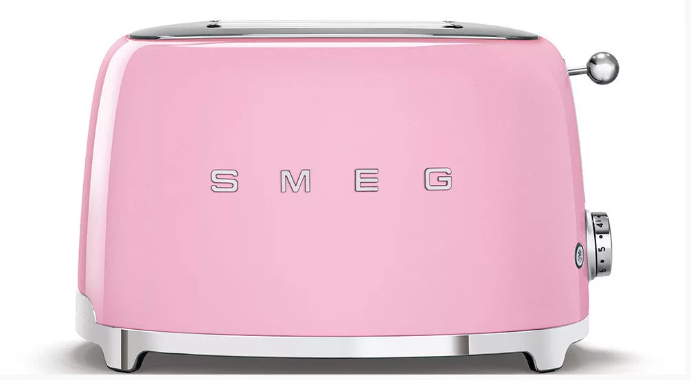 Pink 2 Slice Toaster