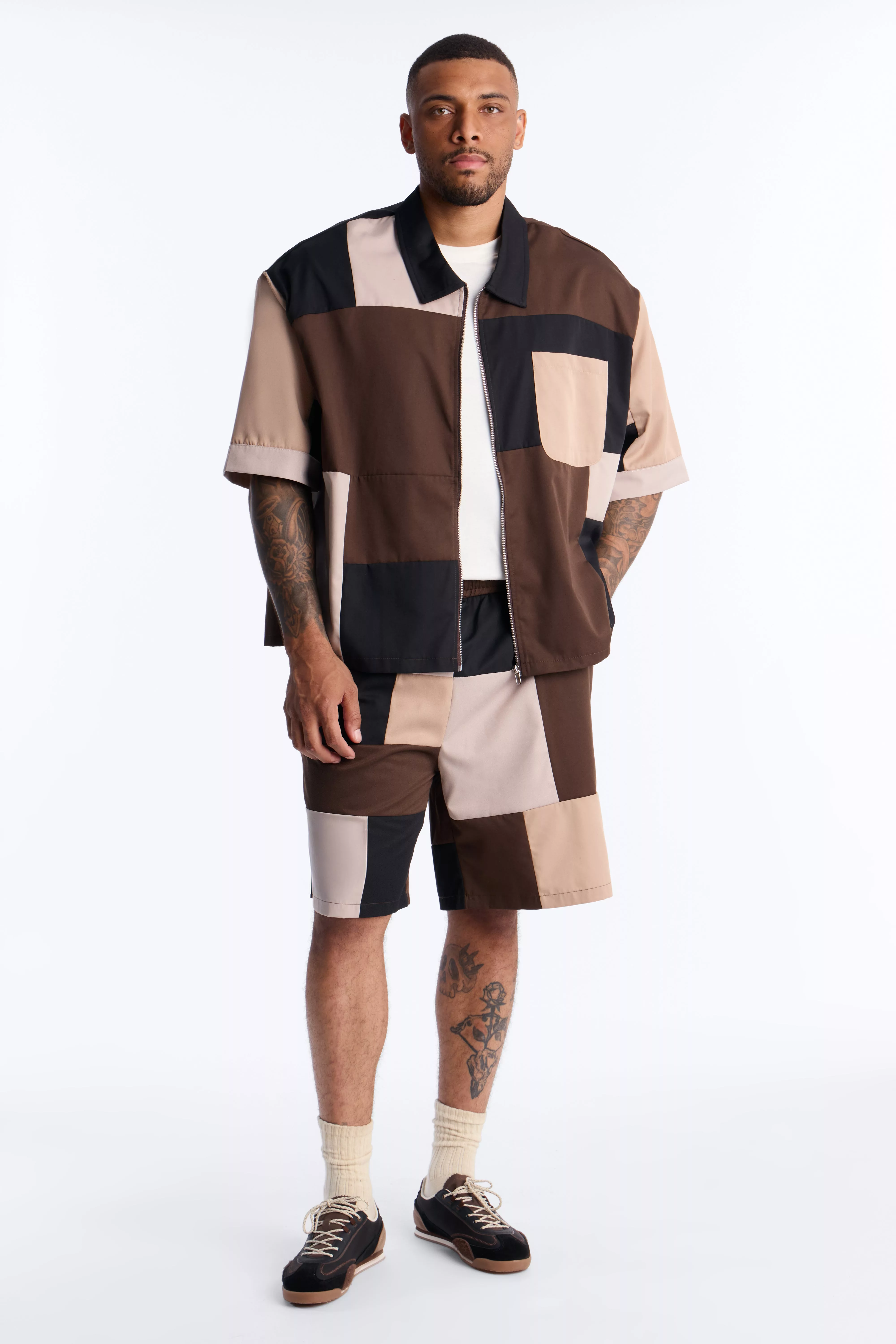Baggy Pixel Perfect Short - Brown