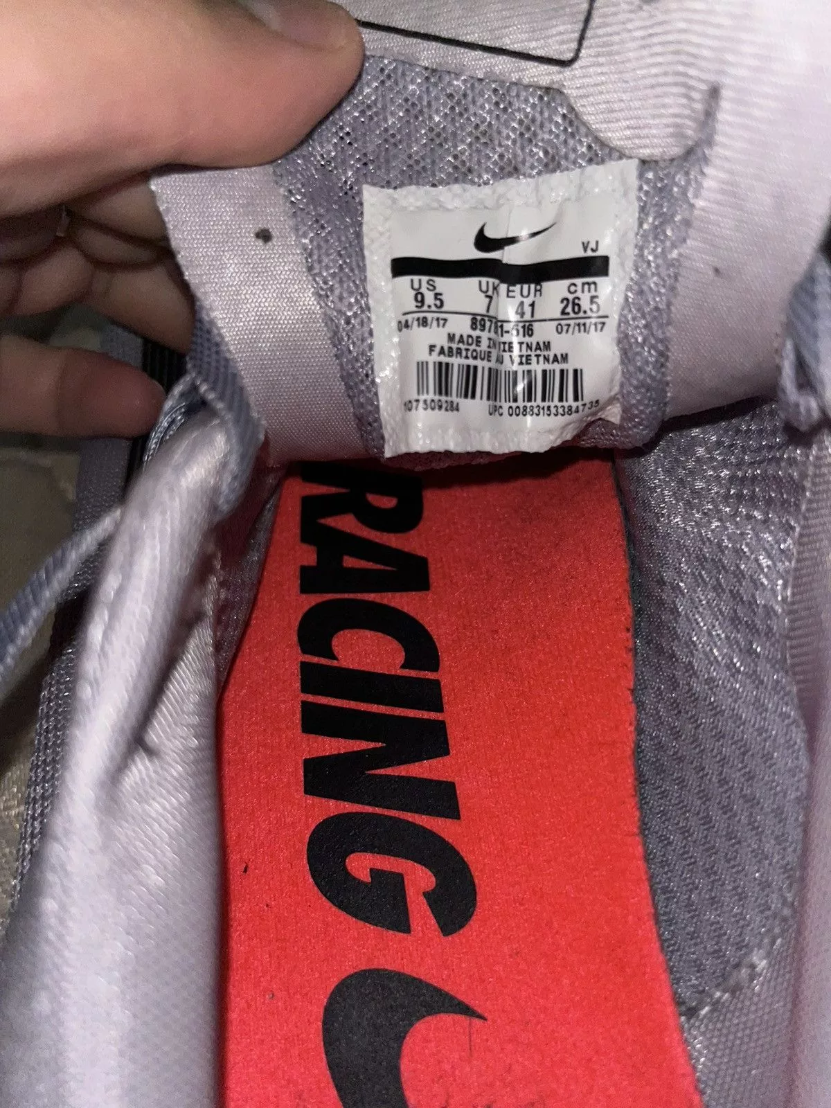 Nike Low Top Sneakers Nike zoom fly Gray