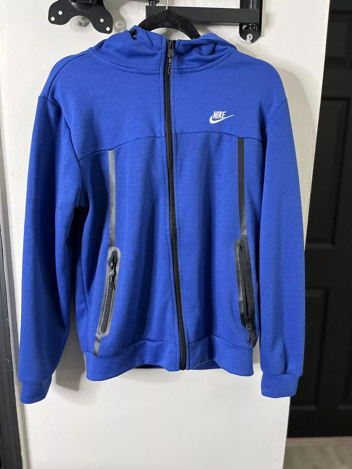 Nike Sweatshirts Hoodies Blue Nike zip up