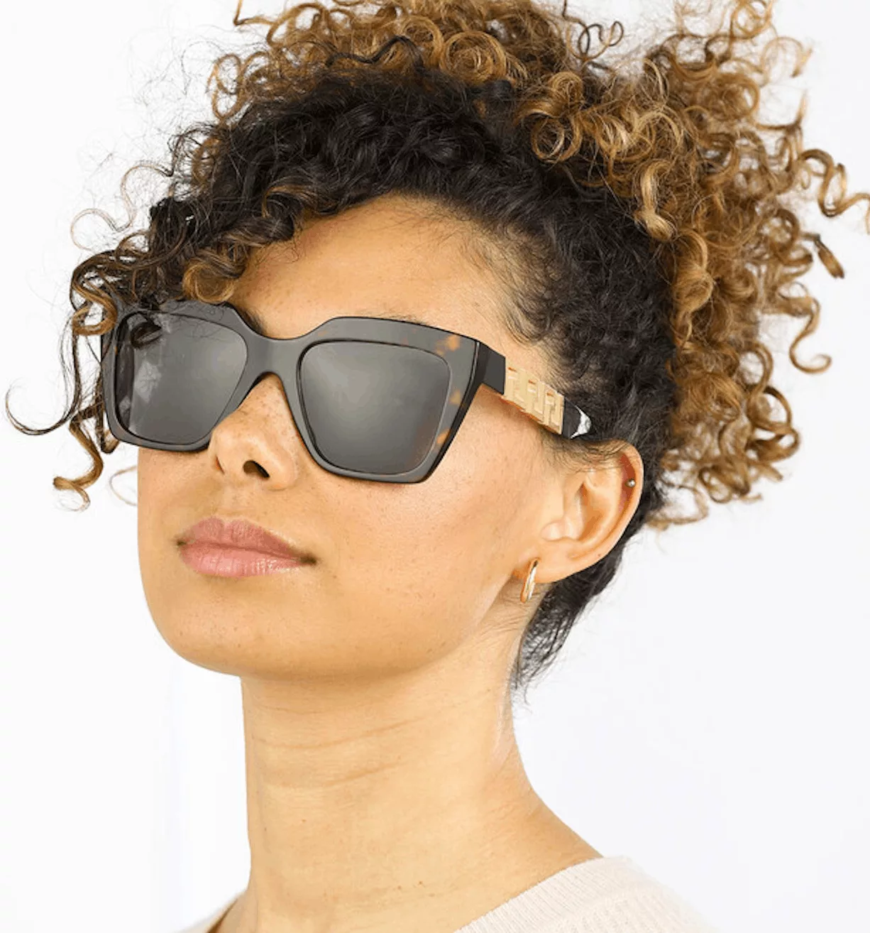 Versace Sunglasses NEW Versace VE4418F-108/87 Havana Brown