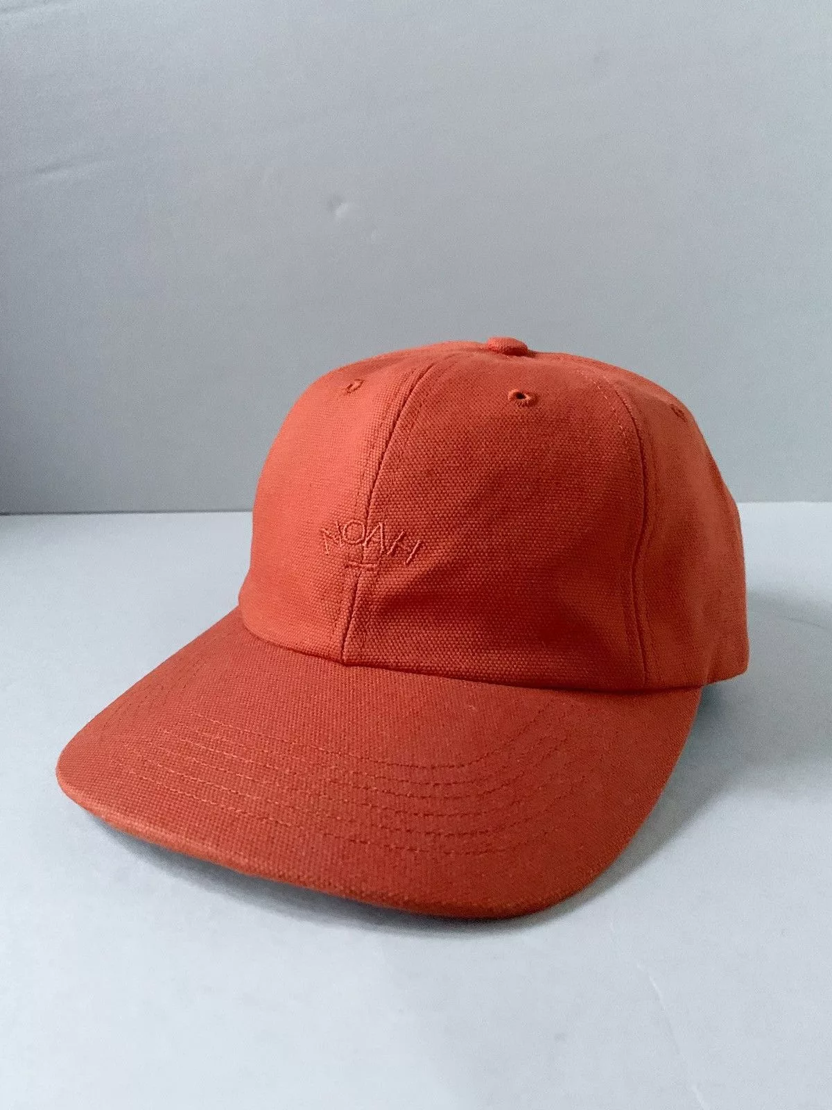 Noah Hats Noah - Twill Logo Cap Orange