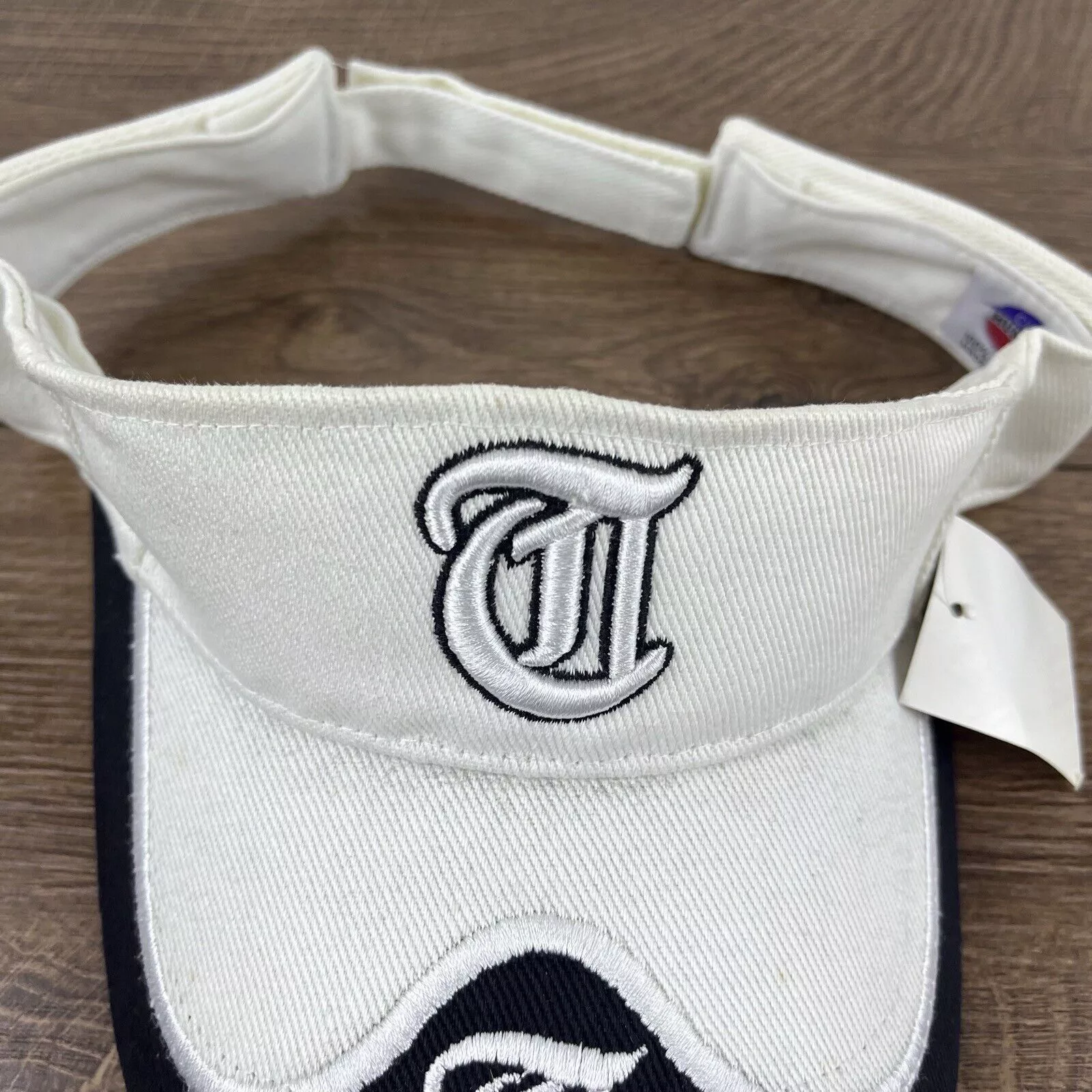 Other Hats Other Cincinnati Visor Hat White Adjustable Hat White Adult Size H