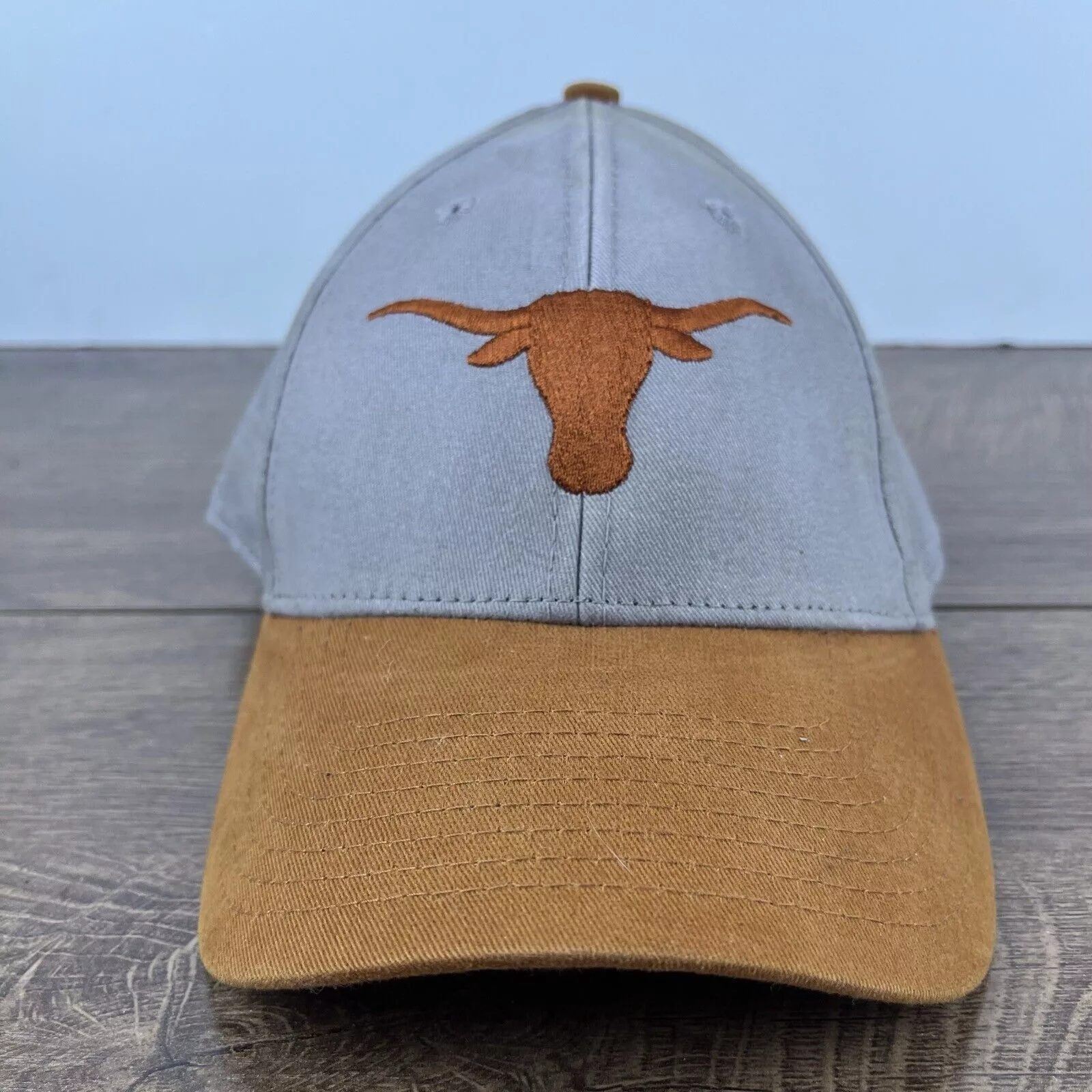 Other Hats Other Texas Longhorns Gray Orange Hat Gray Hat Adjustable Hat Gray