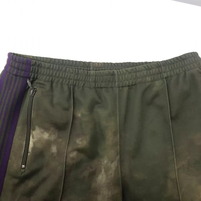 Needles Sweatpants Joggers Needles Sweat Pants Dyed Zip Pocket Logo Polyester Khaki Brown