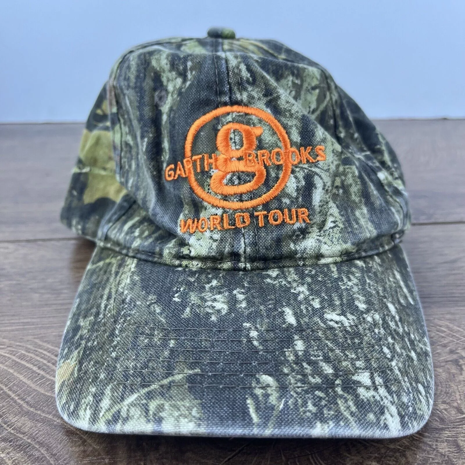 Other Hats Other Garth Brooks Hat World Tour Hat Green Camo Cap Adjustable Ca