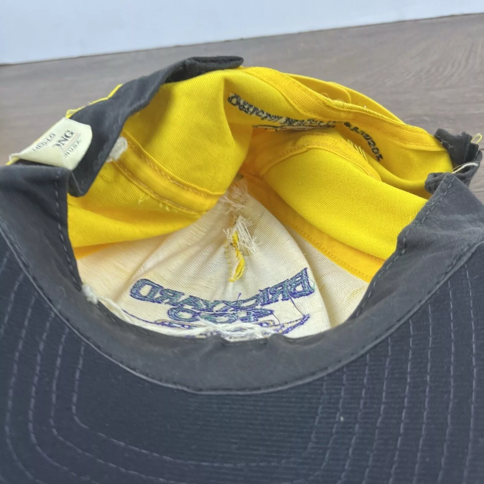 Other Hats Other Brickyard 400 Hat 1995 Hat Yellow Cap Adjustable Yellow Adul