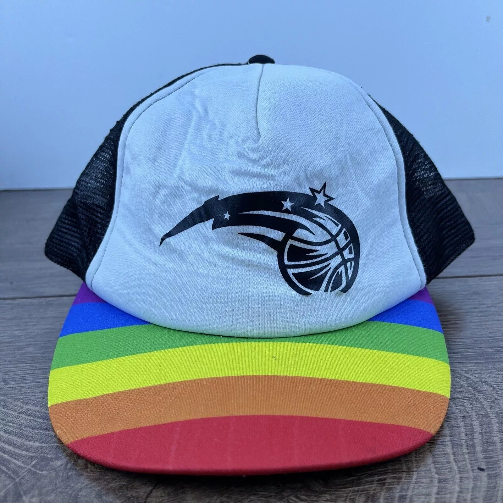 Other Hats Other Orlando Magic Snapback Hat Pride White Hat Adjustable White
