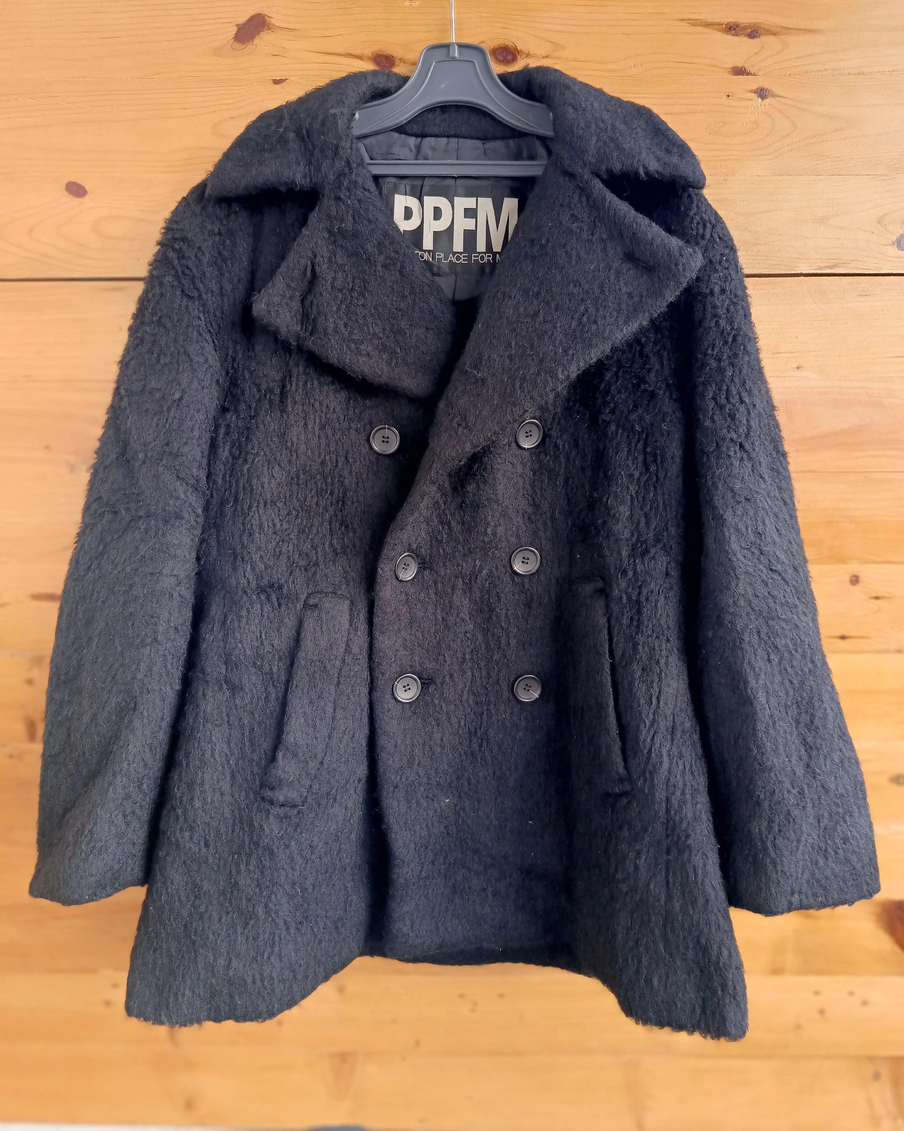 PPFM Heavy Coats Vintage PPFM Man's Wool Blazer s Black