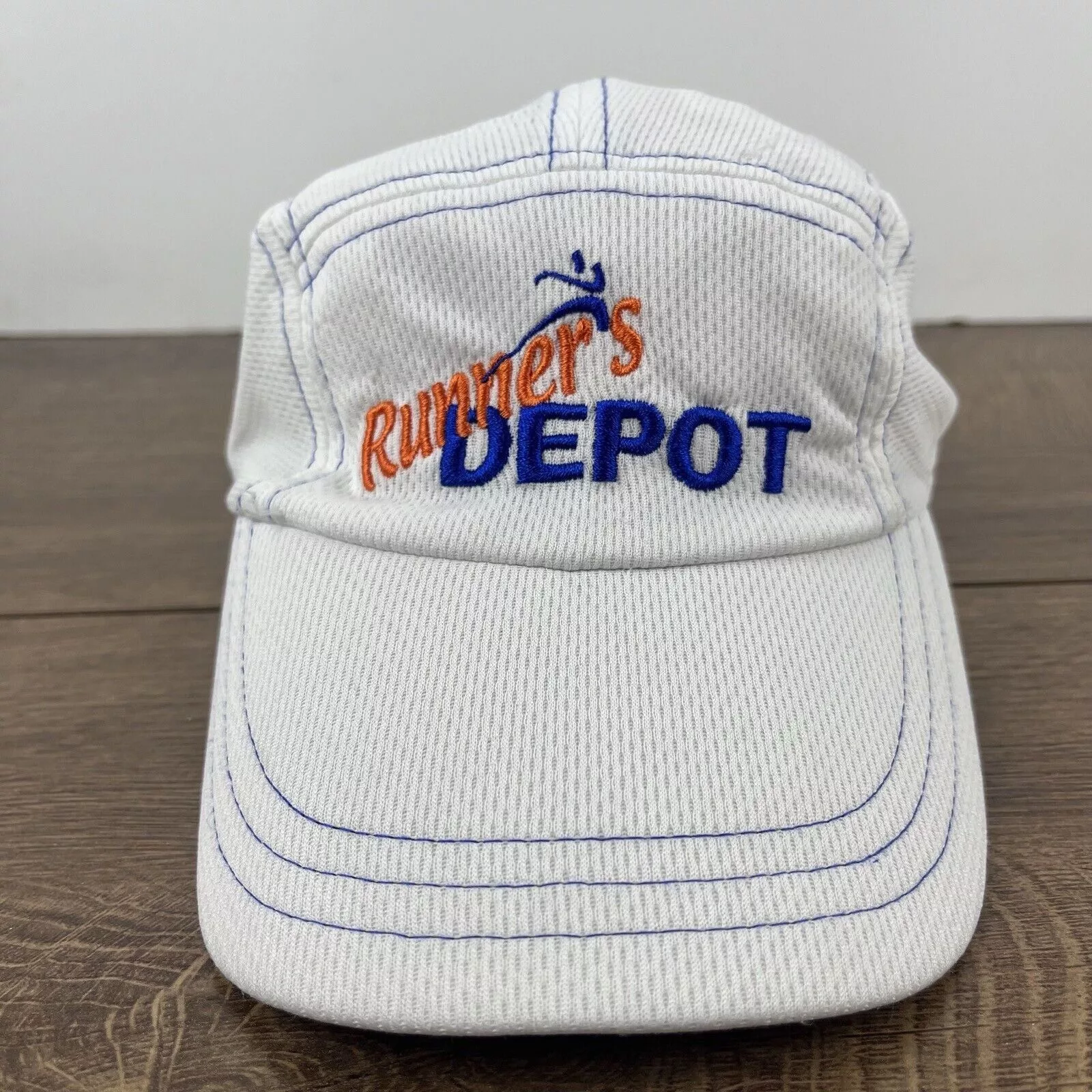 Other Hats Other Runners Depot Hat Running Hat White Adjustable Hat White Adu