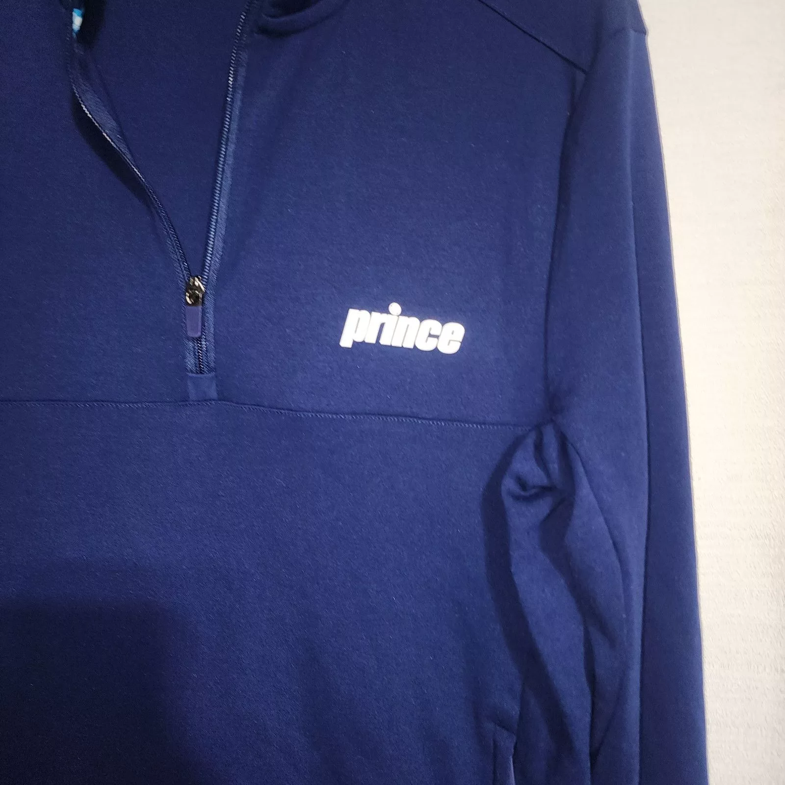 Prince Light Jackets prince pickleball pullover men's Small Blue