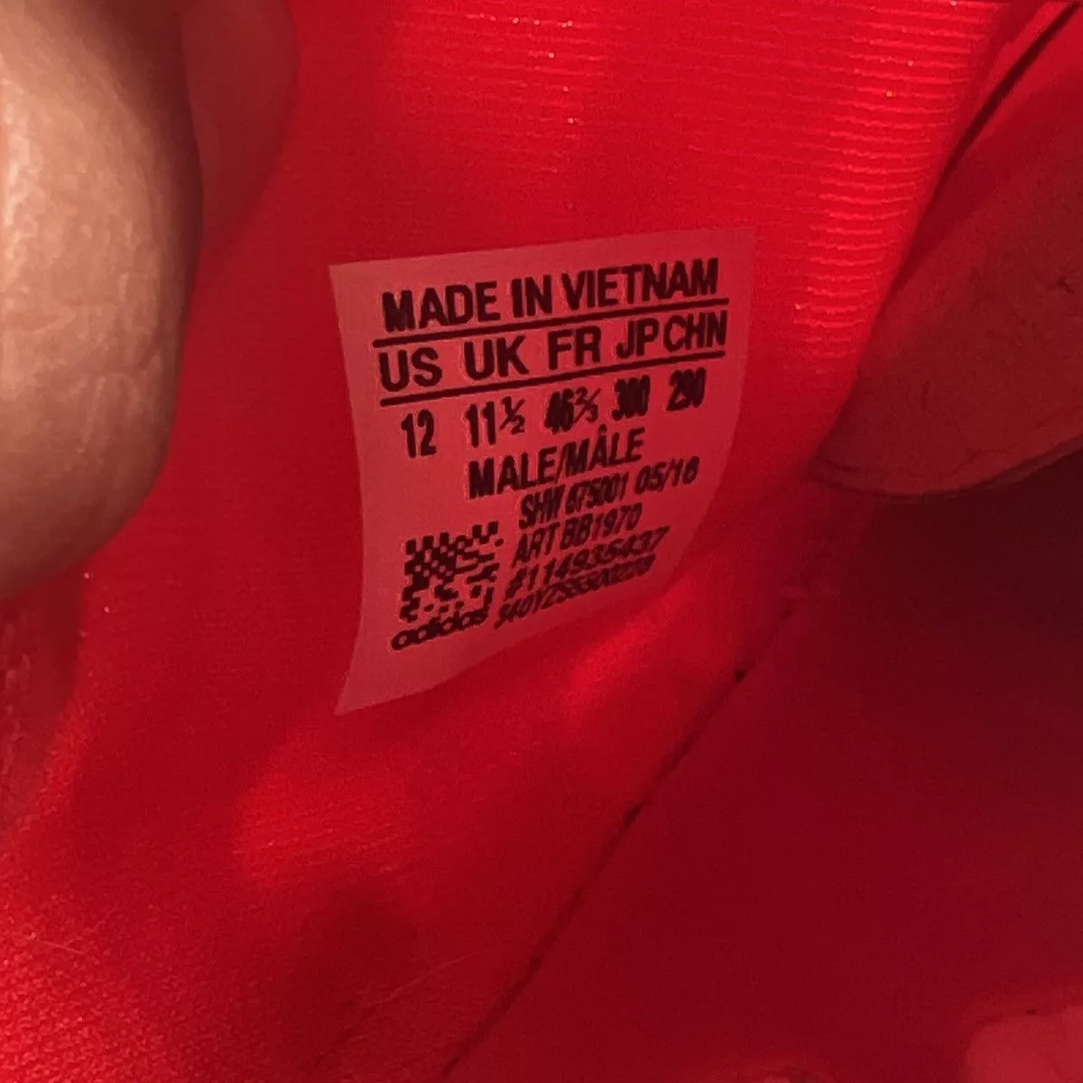 Adidas Low Top Sneakers Adidas NMD R1 clear red