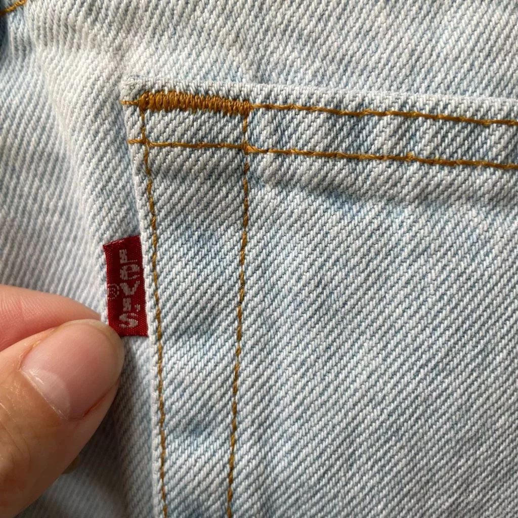 Levi's Jeans Levi's Levi’s Vintage 90s 521 Tapered Fit Jeans 16 Short Blue