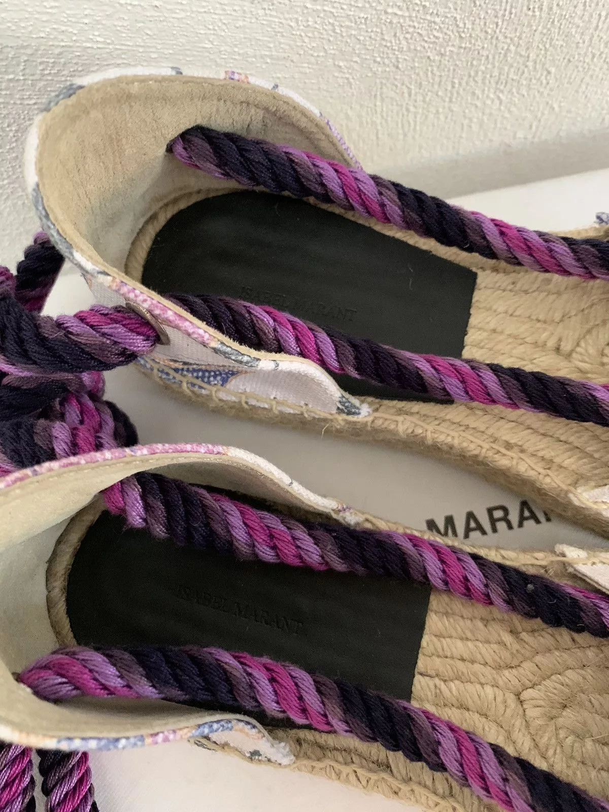 Isabel Marant Sandals Isabel Marant Laced Espadrillas White