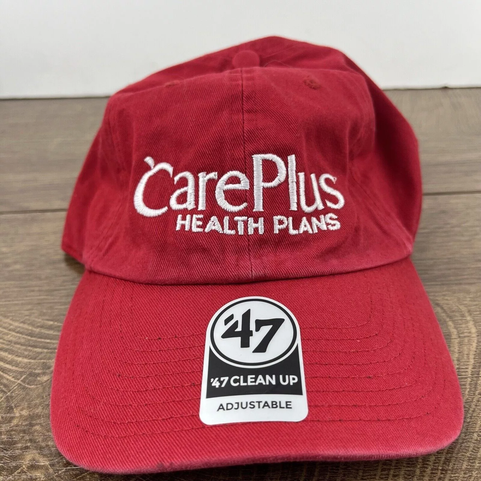 Other Hats Other Care Plus Health Plans Hat '47 Brand Hat Red Adjustable Hat