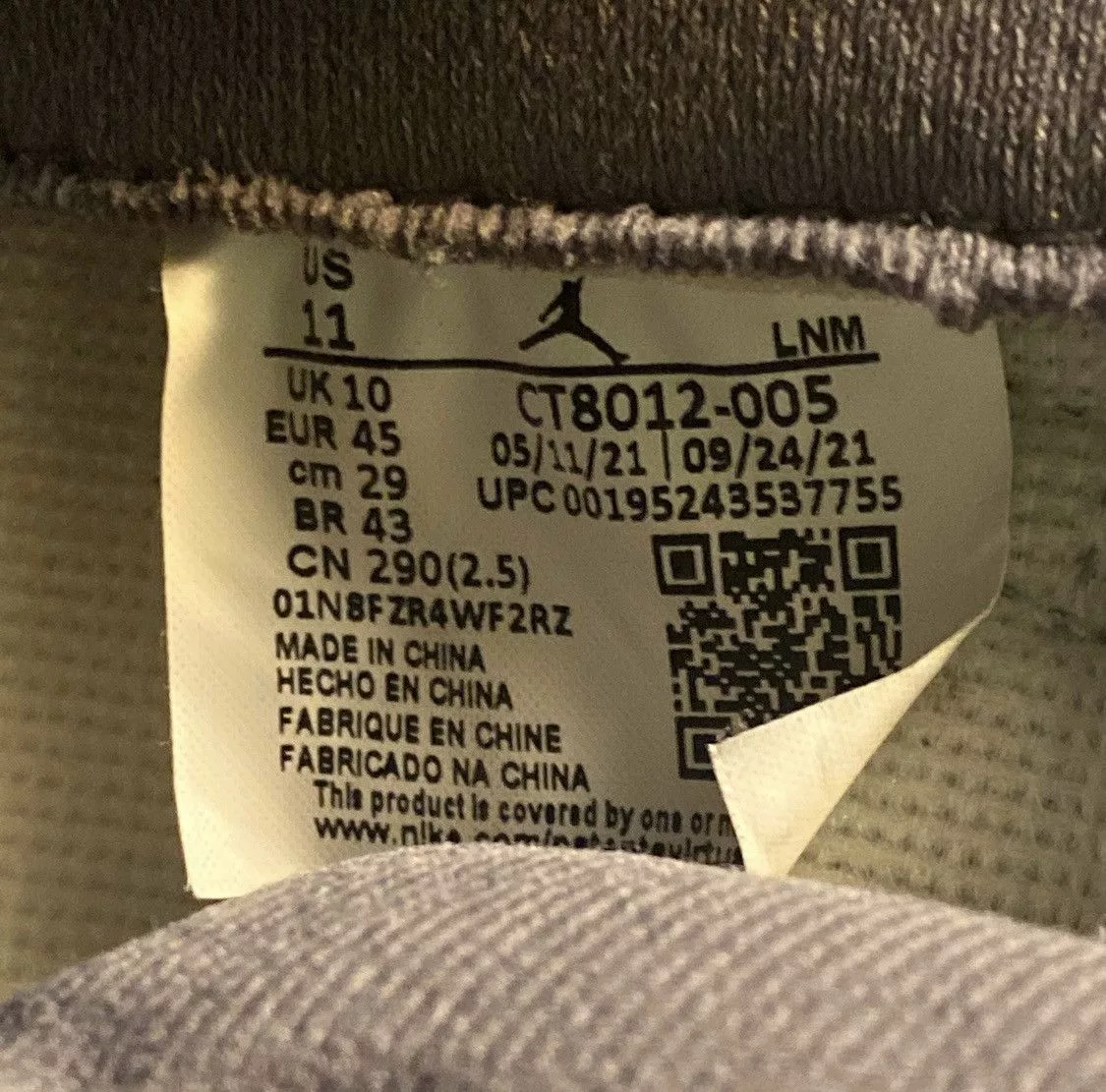 Jordan Brand Hi Top Sneakers Jordan Brand Cool Grey (2021) Jordan 11 Retro Gray