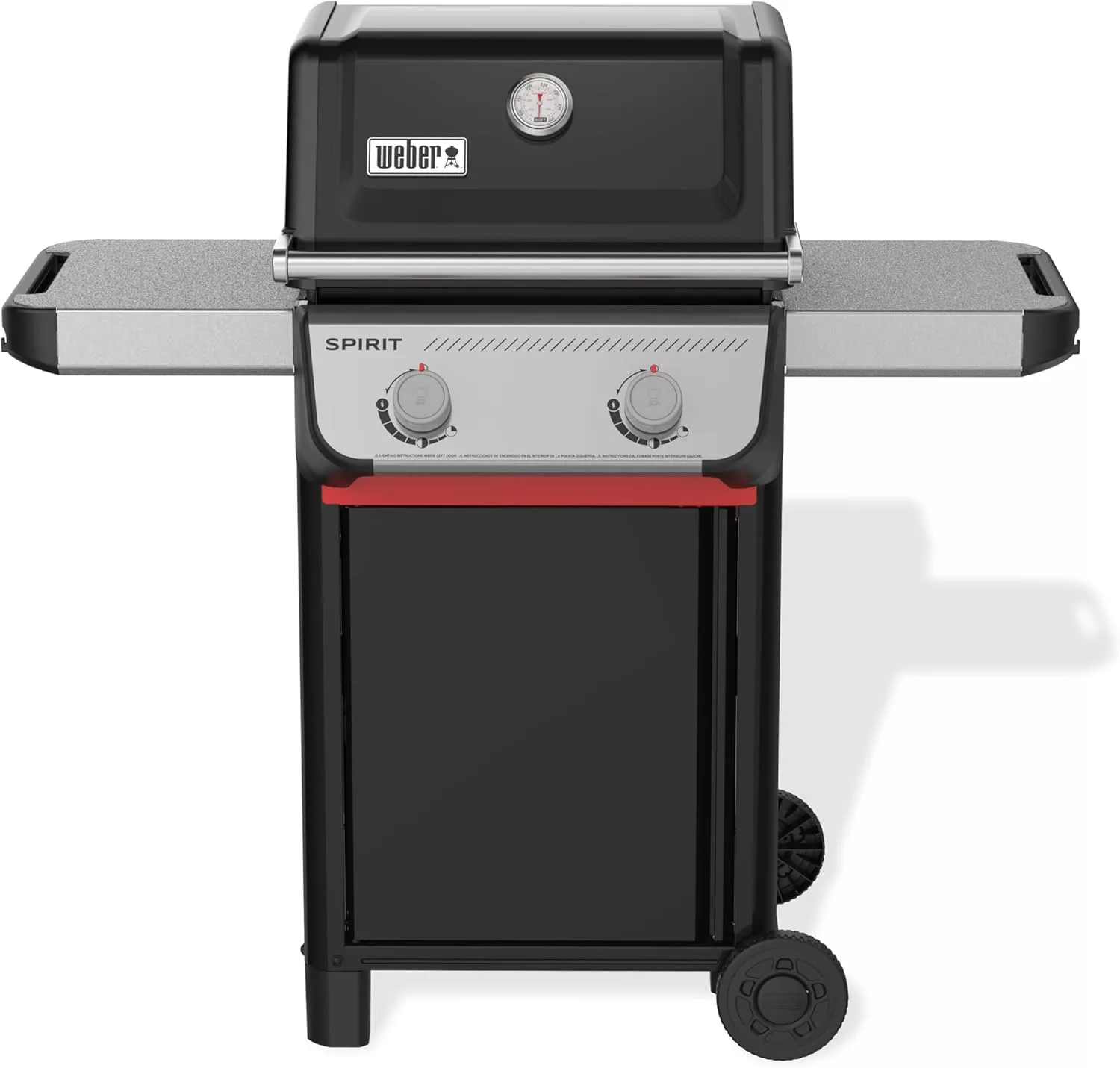 Weber Spirit E-210 Grill – 2-Burner Liquid Propane BBQ, Black