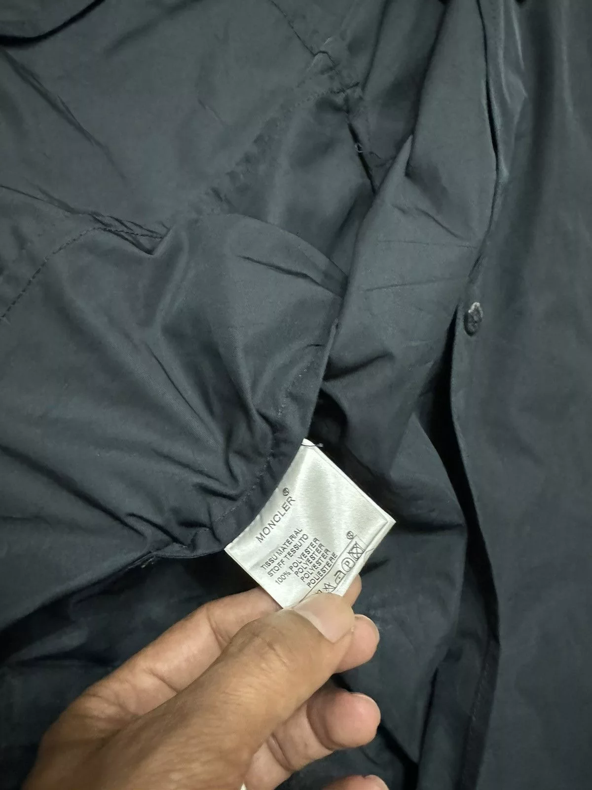Moncler Jackets MONCLER LONG JACKET Blue