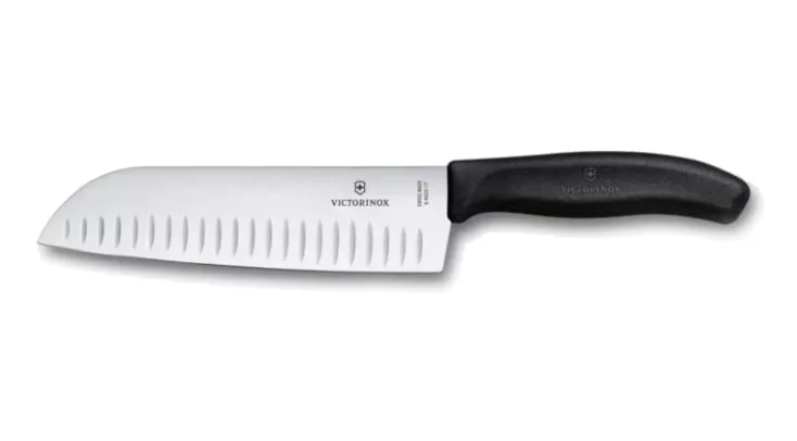 Swiss Classic Santoku 7" Granton Knife