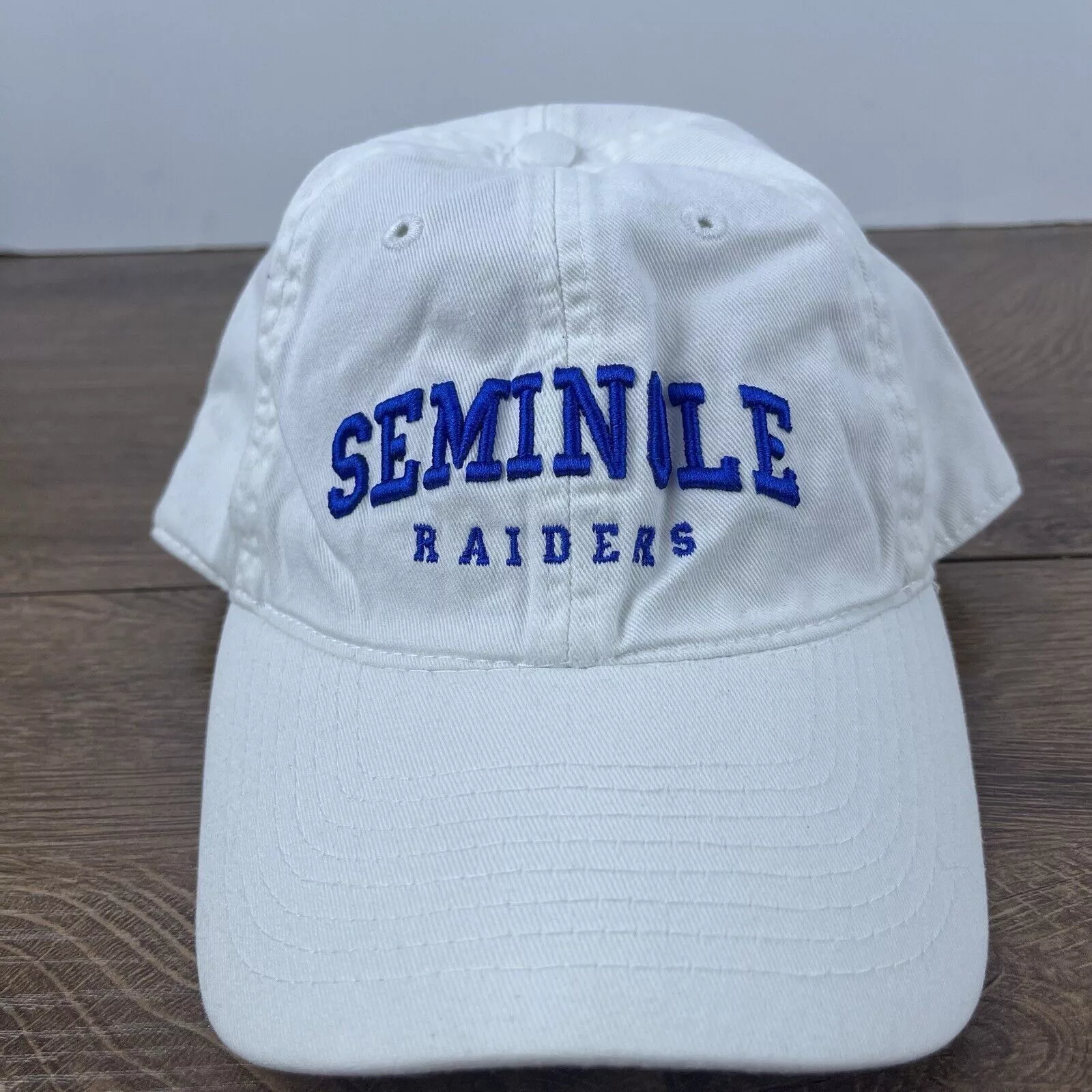 Other Hats Other Seminole Raiders Hat White Hat Adjustable White Adult Size H
