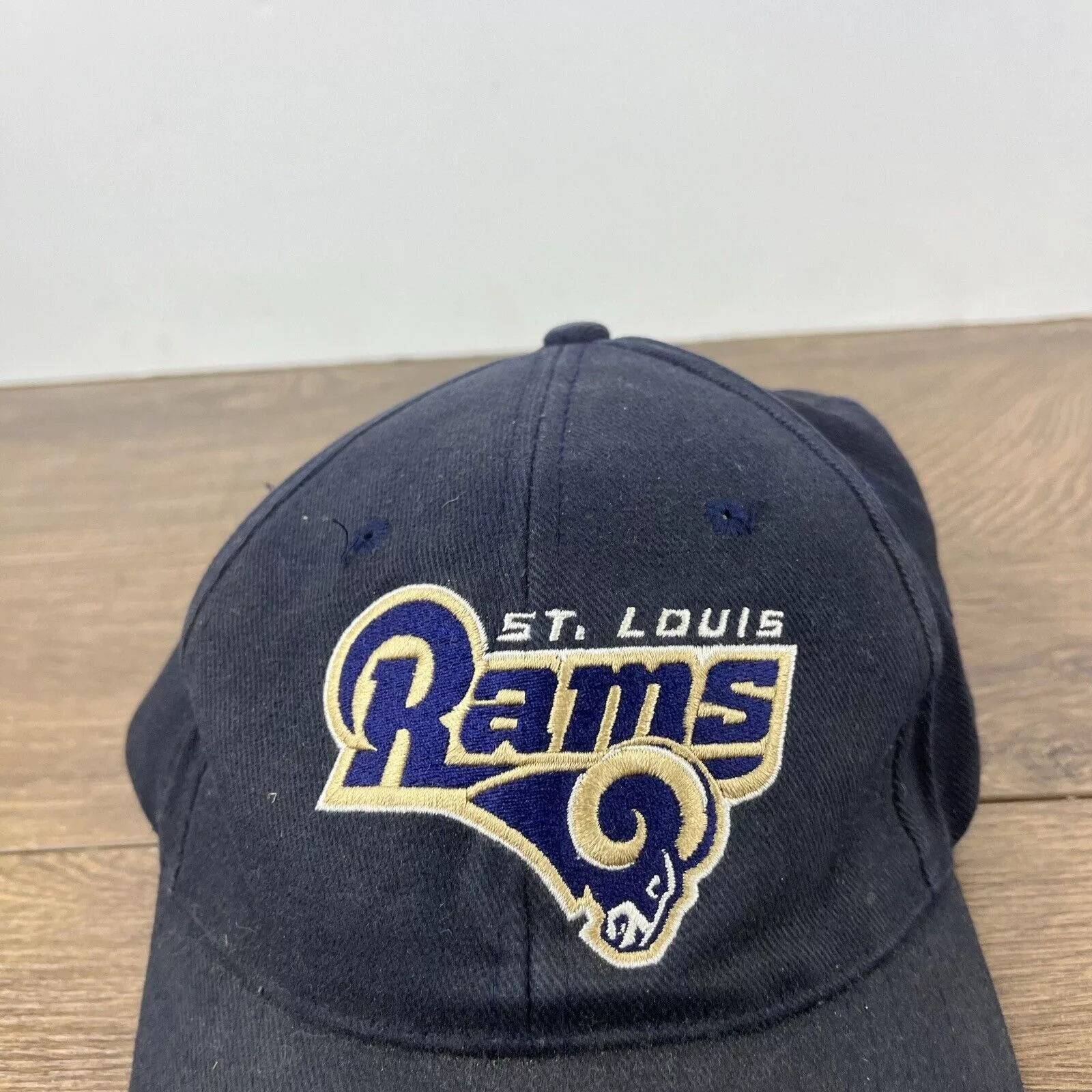 Other Hats Other St. Louis Rams Hat Blue Rams NFL Hat Blue Hat Adjustable Blu
